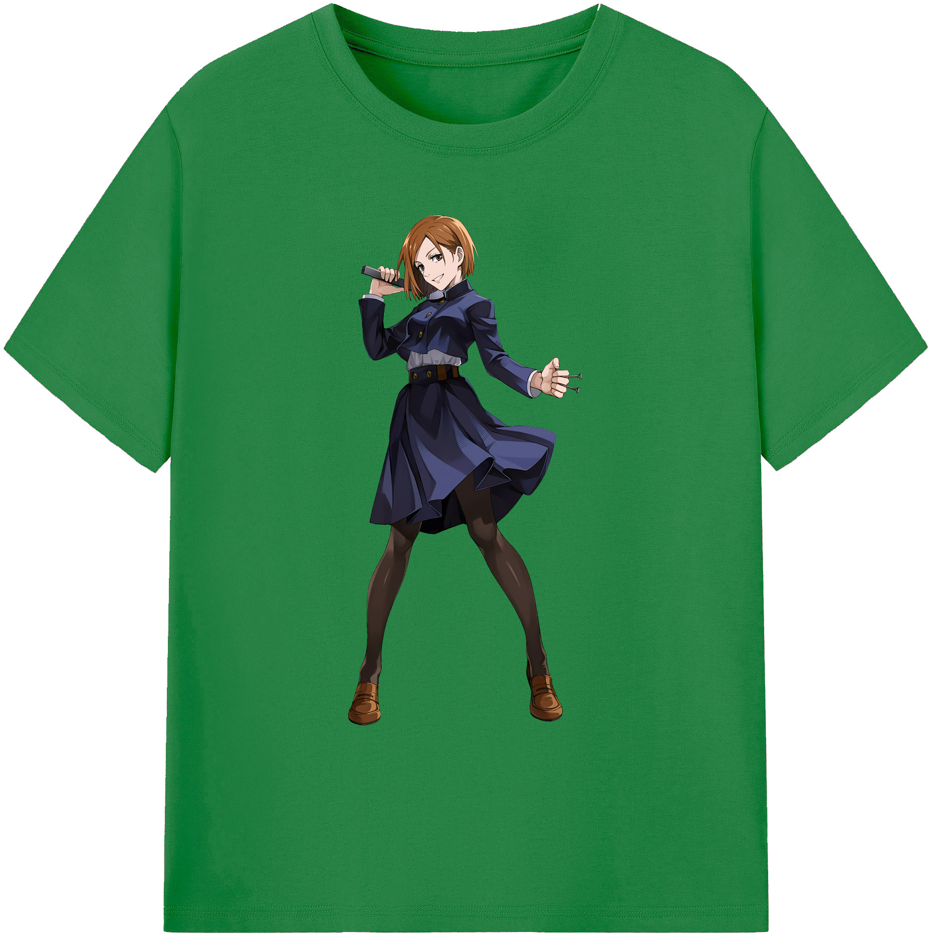 （画像用） 呪術廻戦 Jujutsu Kaisen 綿100％ メンズ半袖Tシャツ｜肌触りやわらか＆通気性