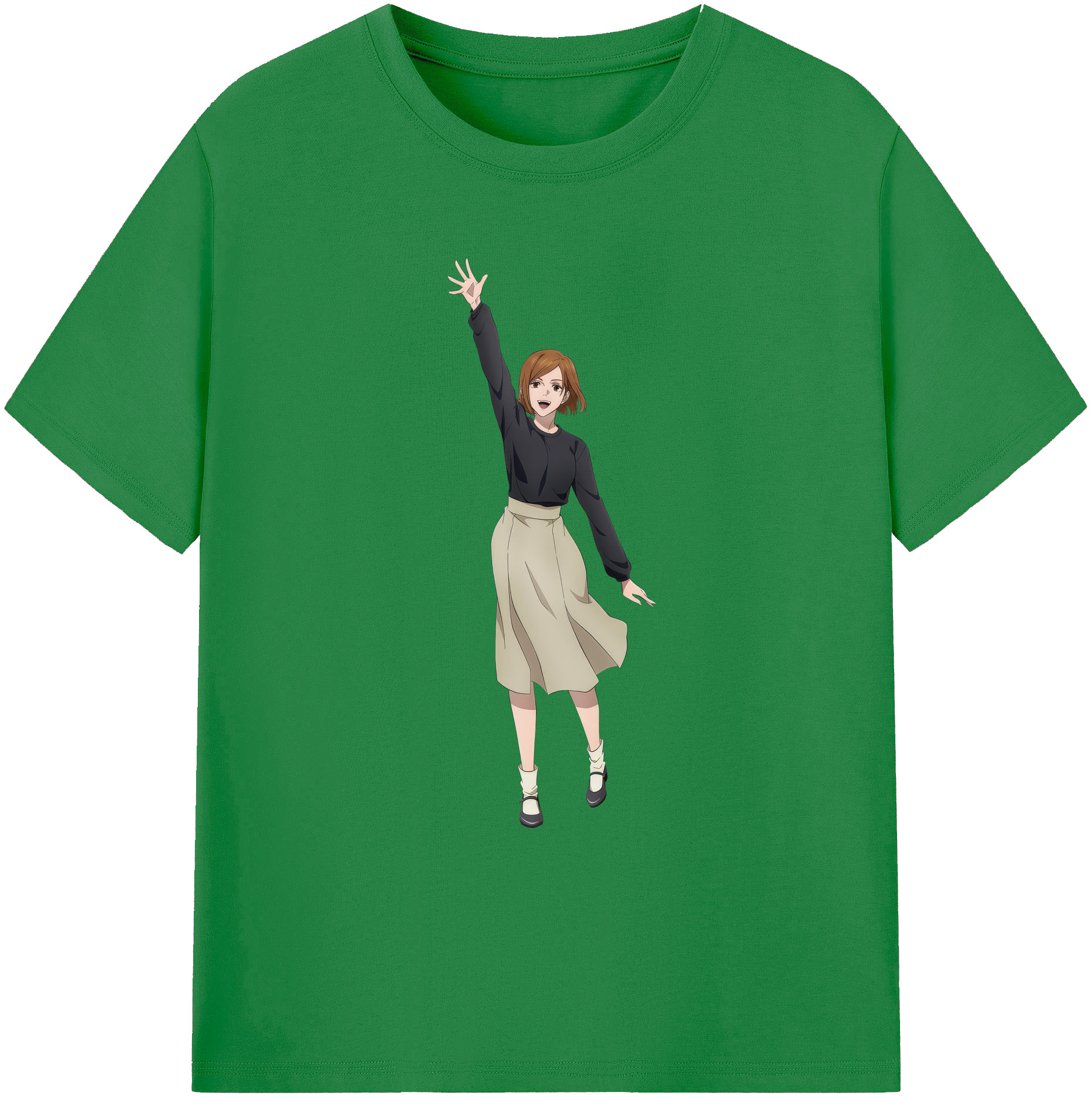 （画像用） 呪術廻戦 Jujutsu Kaisen 綿100％ メンズ半袖Tシャツ｜肌触りやわらか＆通気性