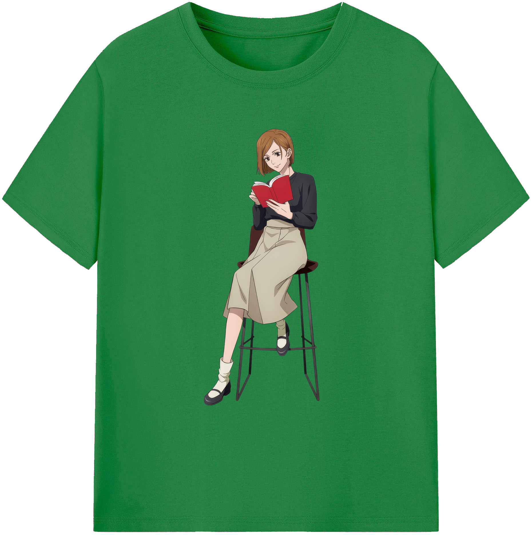 （画像用） 呪術廻戦 Jujutsu Kaisen 綿100％ メンズ半袖Tシャツ｜肌触りやわらか＆通気性