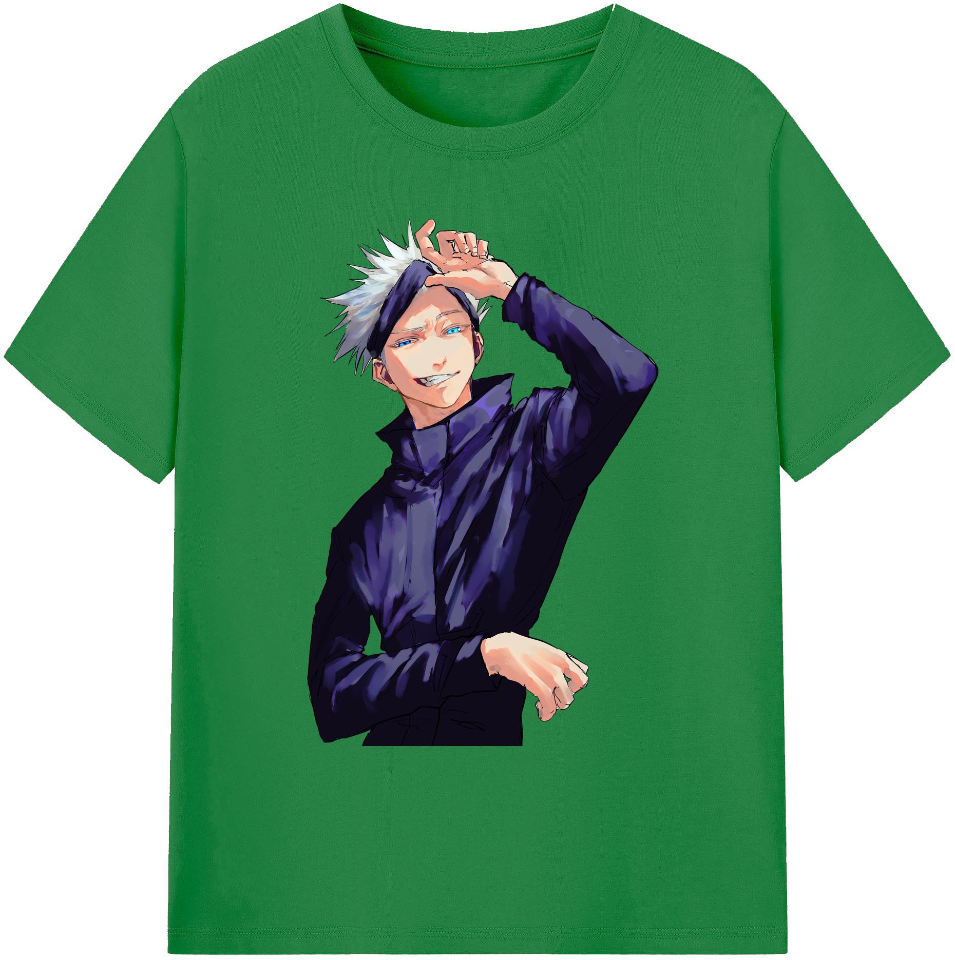 （画像用） 呪術廻戦 Jujutsu Kaisen 綿100％ メンズ半袖Tシャツ｜肌触りやわらか＆通気性