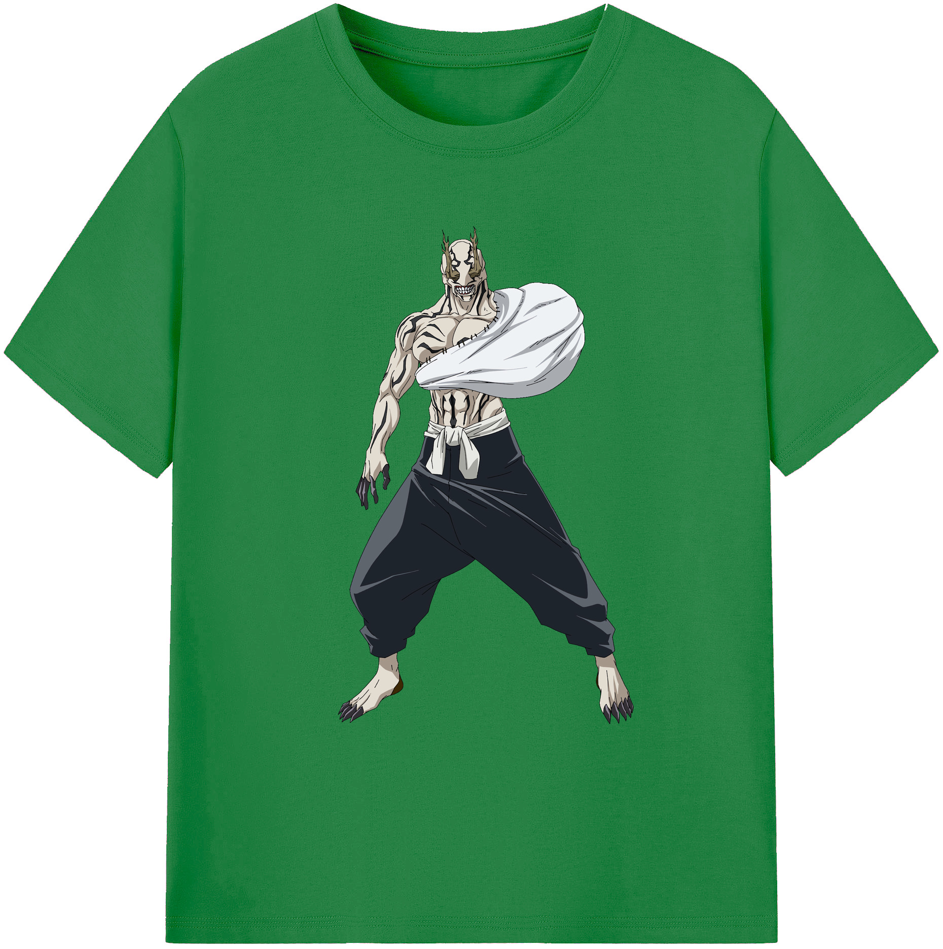 （画像用） 呪術廻戦 Jujutsu Kaisen 綿100％ メンズ半袖Tシャツ｜肌触りやわらか＆通気性
