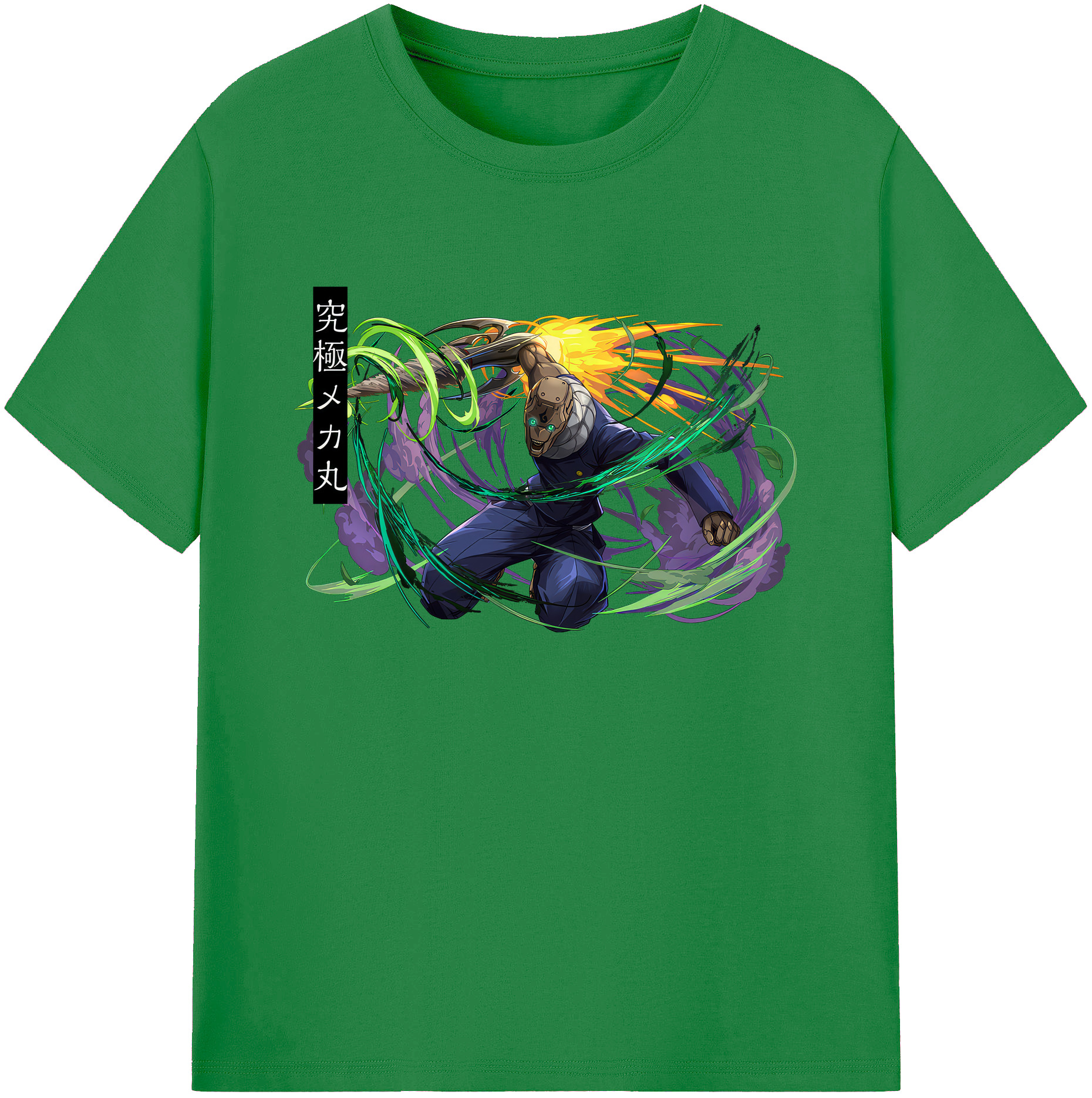 （画像用） 呪術廻戦 Jujutsu Kaisen 綿100％ メンズ半袖Tシャツ｜肌触りやわらか＆通気性