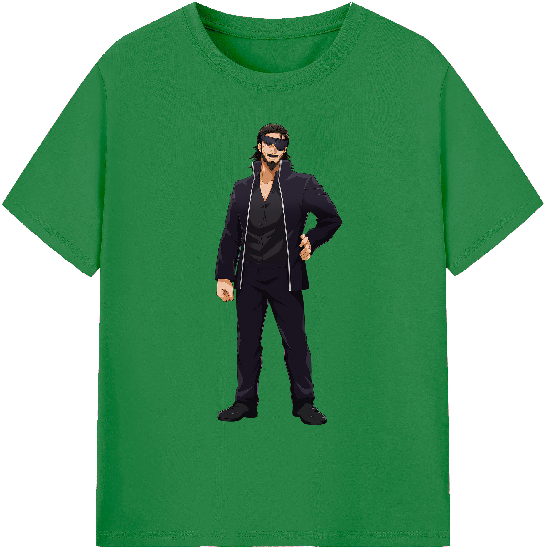 （画像用） 呪術廻戦 Jujutsu Kaisen 綿100％ メンズ半袖Tシャツ｜肌触りやわらか＆通気性