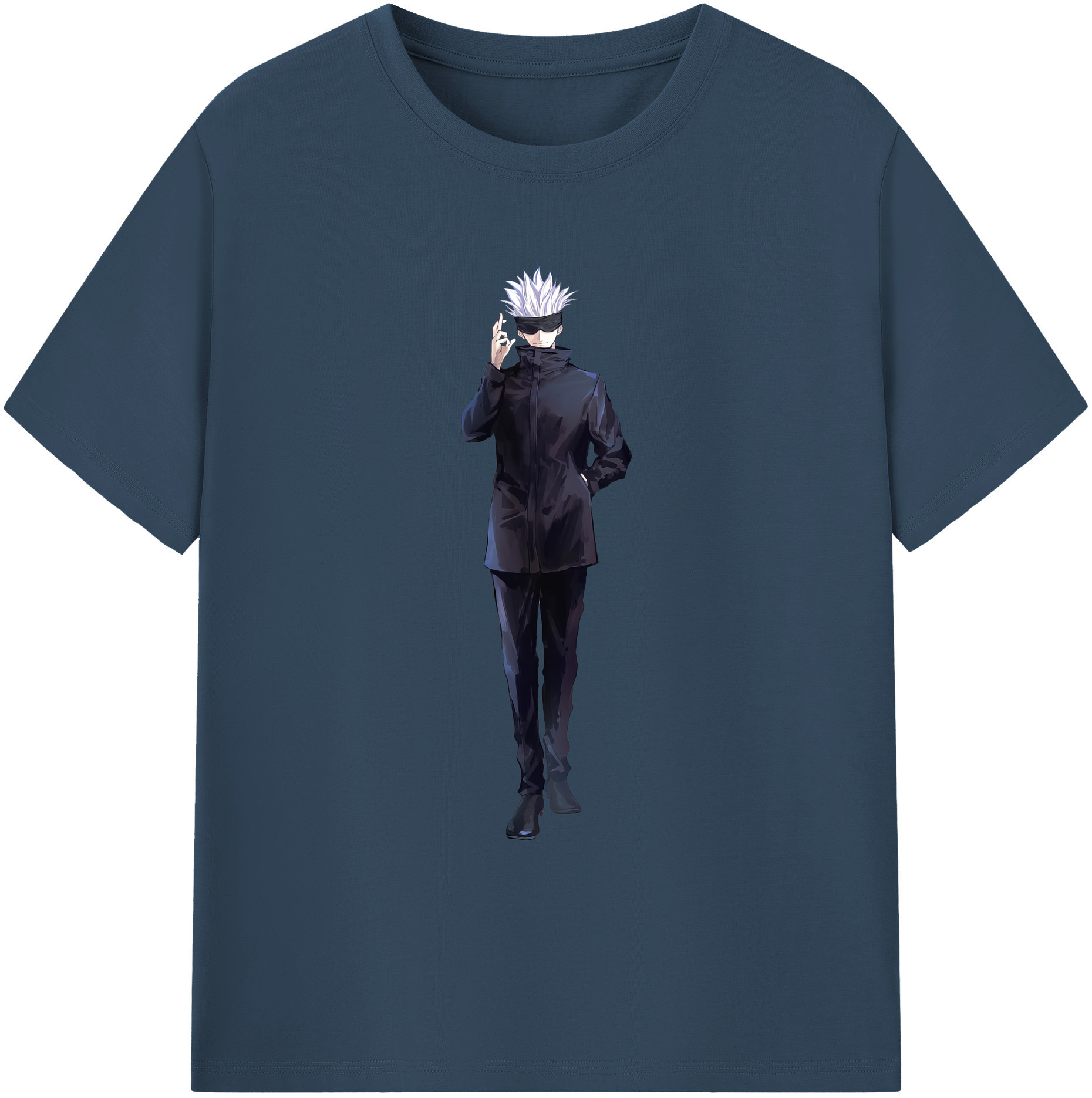 （画像用） 呪術廻戦 Jujutsu Kaisen 綿100％ メンズ半袖Tシャツ｜肌触りやわらか＆通気性