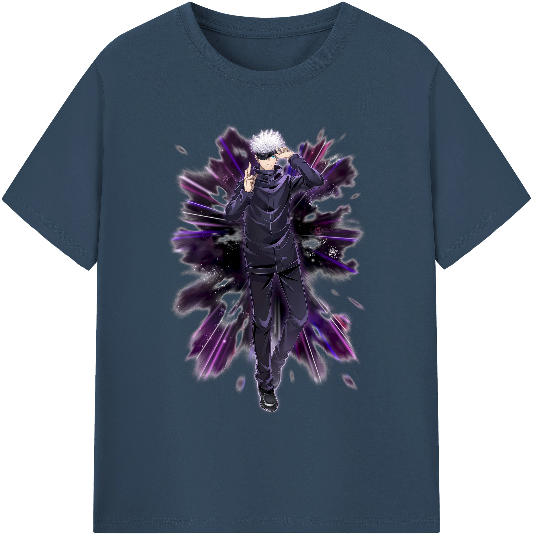 （画像用） 呪術廻戦 Jujutsu Kaisen 綿100％ メンズ半袖Tシャツ｜肌触りやわらか＆通気性