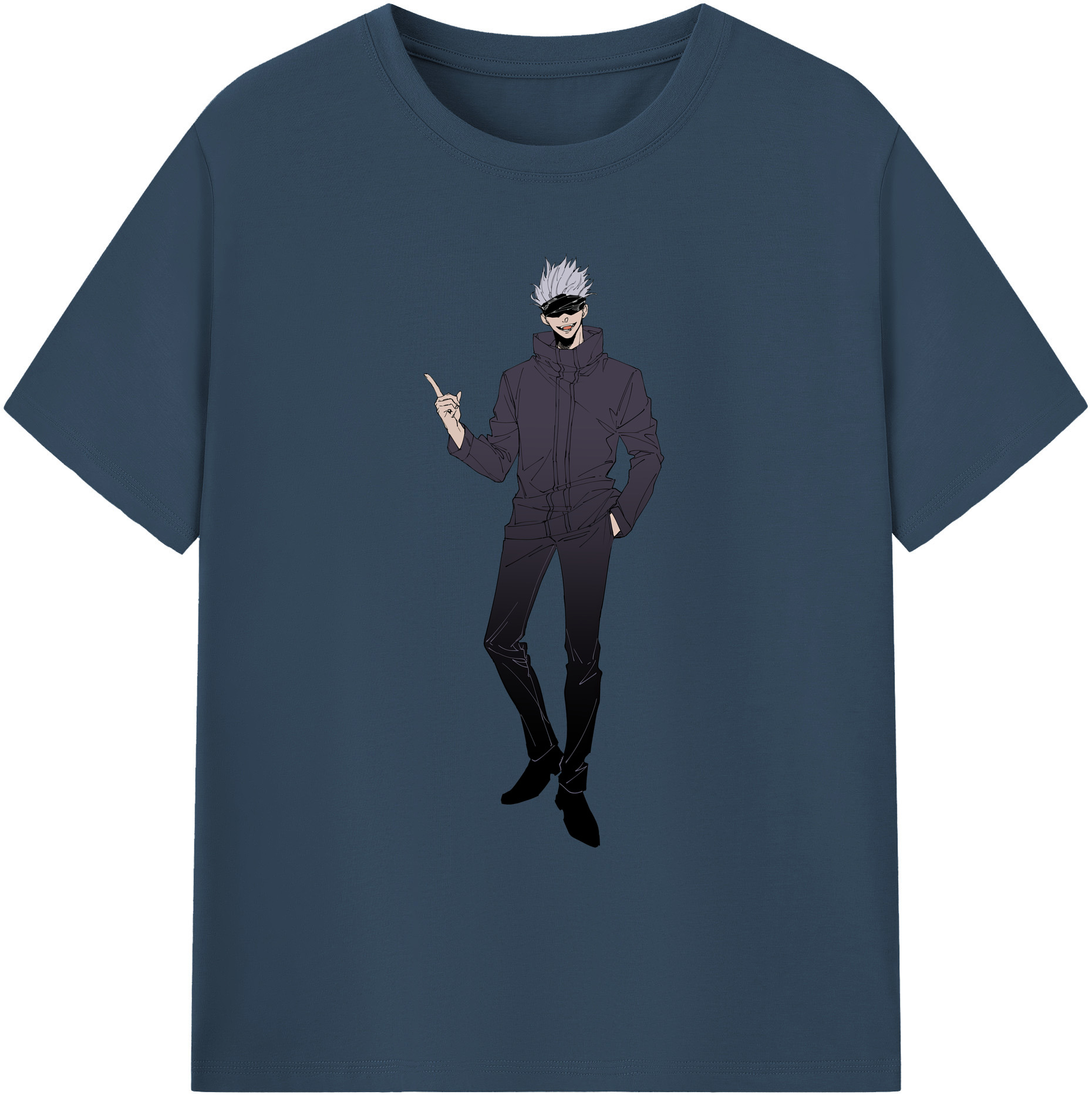 （画像用） 呪術廻戦 Jujutsu Kaisen 綿100％ メンズ半袖Tシャツ｜肌触りやわらか＆通気性