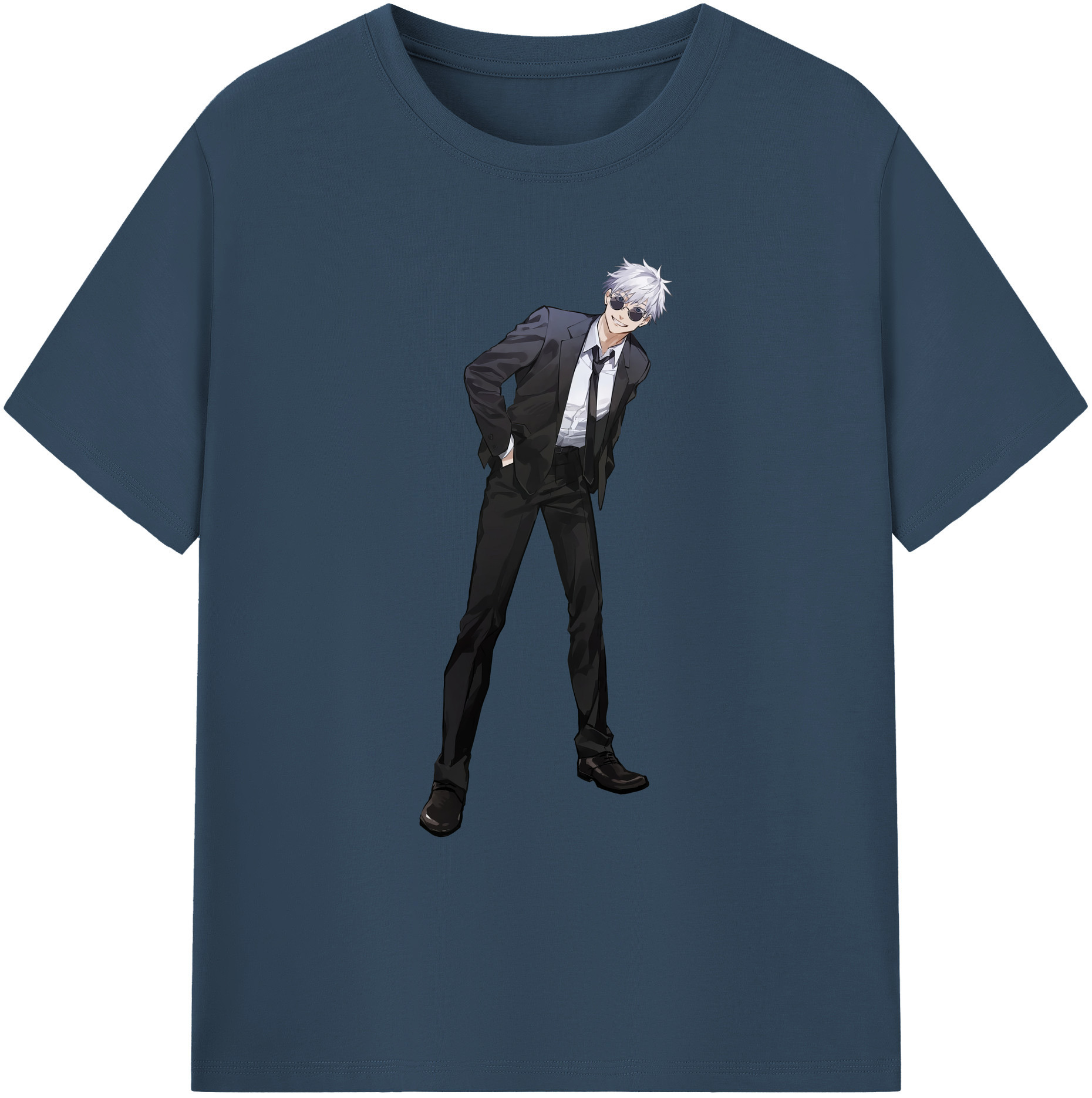 （画像用） 呪術廻戦 Jujutsu Kaisen 綿100％ メンズ半袖Tシャツ｜肌触りやわらか＆通気性