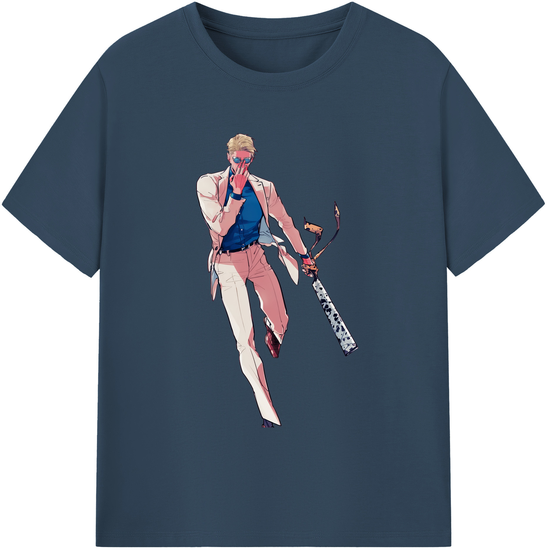 （画像用） 呪術廻戦 Jujutsu Kaisen 綿100％ メンズ半袖Tシャツ｜肌触りやわらか＆通気性