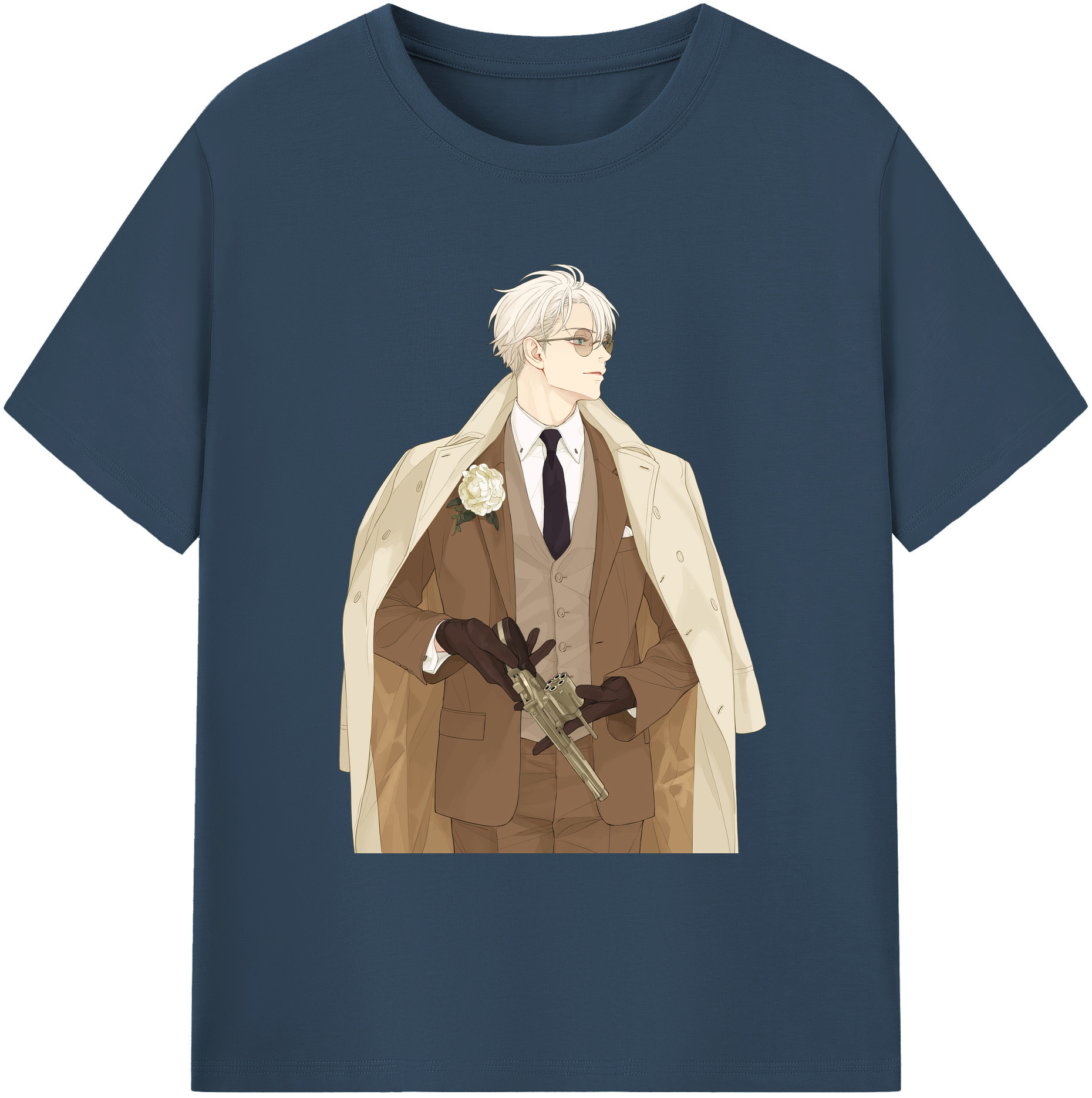 （画像用） 呪術廻戦 Jujutsu Kaisen 綿100％ メンズ半袖Tシャツ｜肌触りやわらか＆通気性