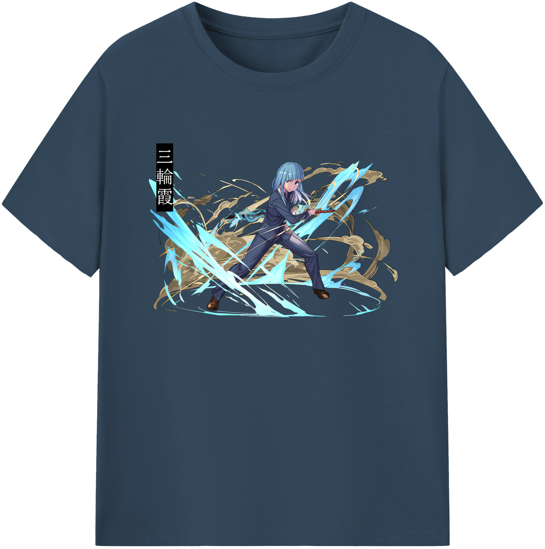 （画像用） 呪術廻戦 Jujutsu Kaisen 綿100％ メンズ半袖Tシャツ｜肌触りやわらか＆通気性