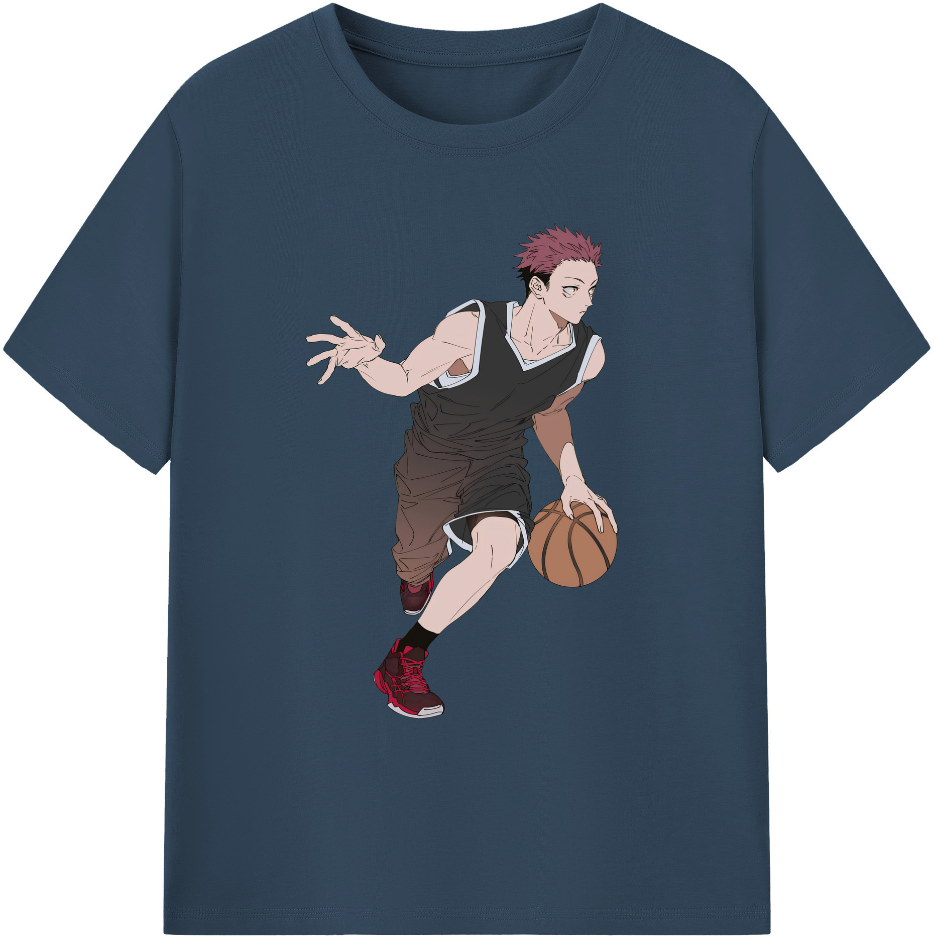 （画像用） 呪術廻戦 Jujutsu Kaisen 綿100％ メンズ半袖Tシャツ｜肌触りやわらか＆通気性