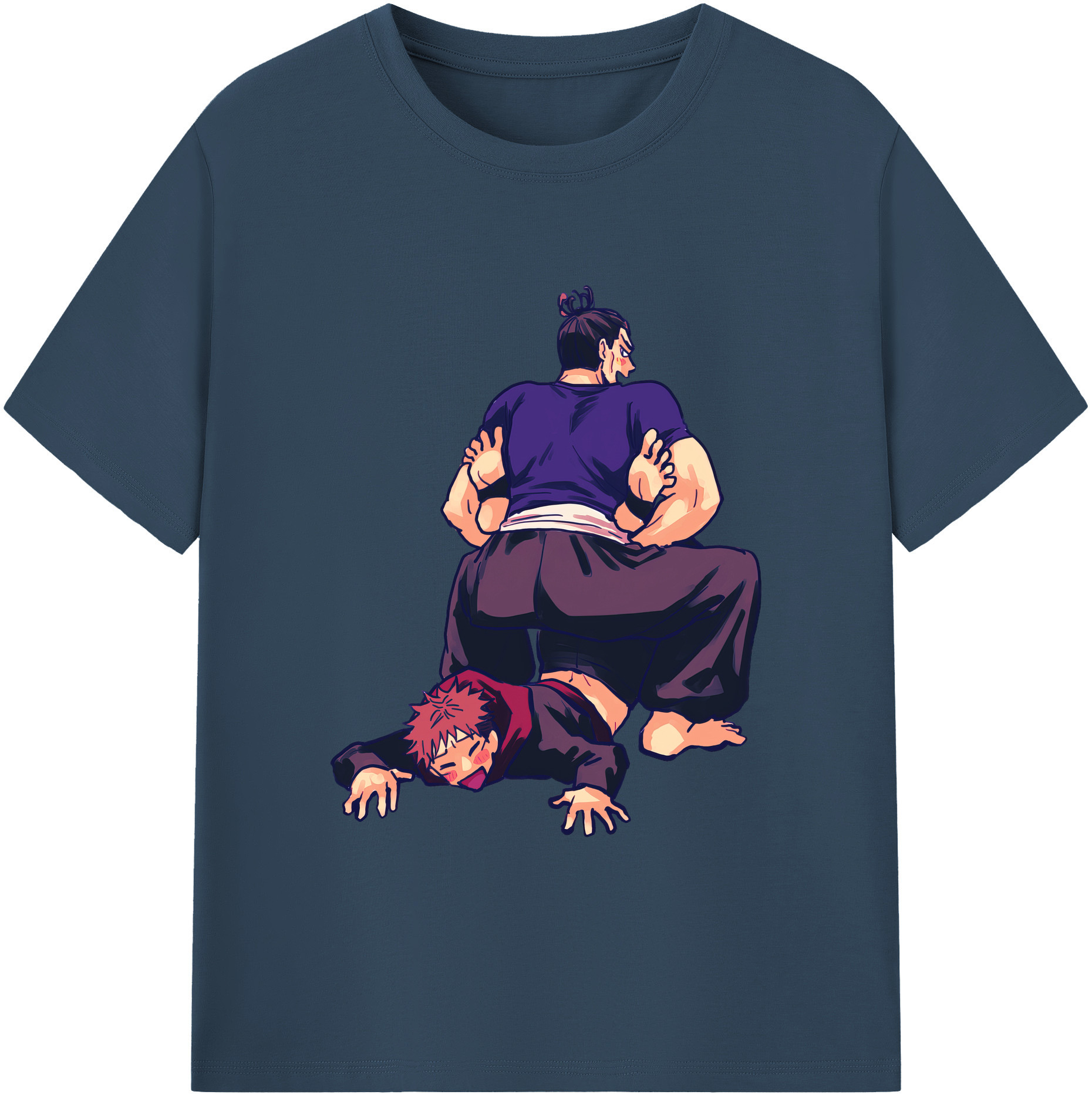 （画像用） 呪術廻戦 Jujutsu Kaisen 綿100％ メンズ半袖Tシャツ｜肌触りやわらか＆通気性