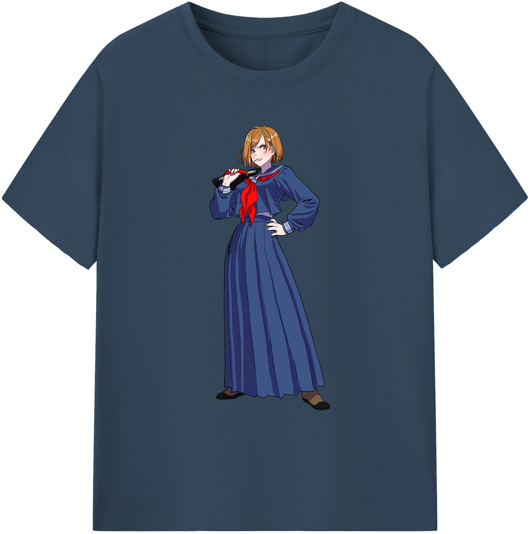 （画像用） 呪術廻戦 Jujutsu Kaisen 綿100％ メンズ半袖Tシャツ｜肌触りやわらか＆通気性
