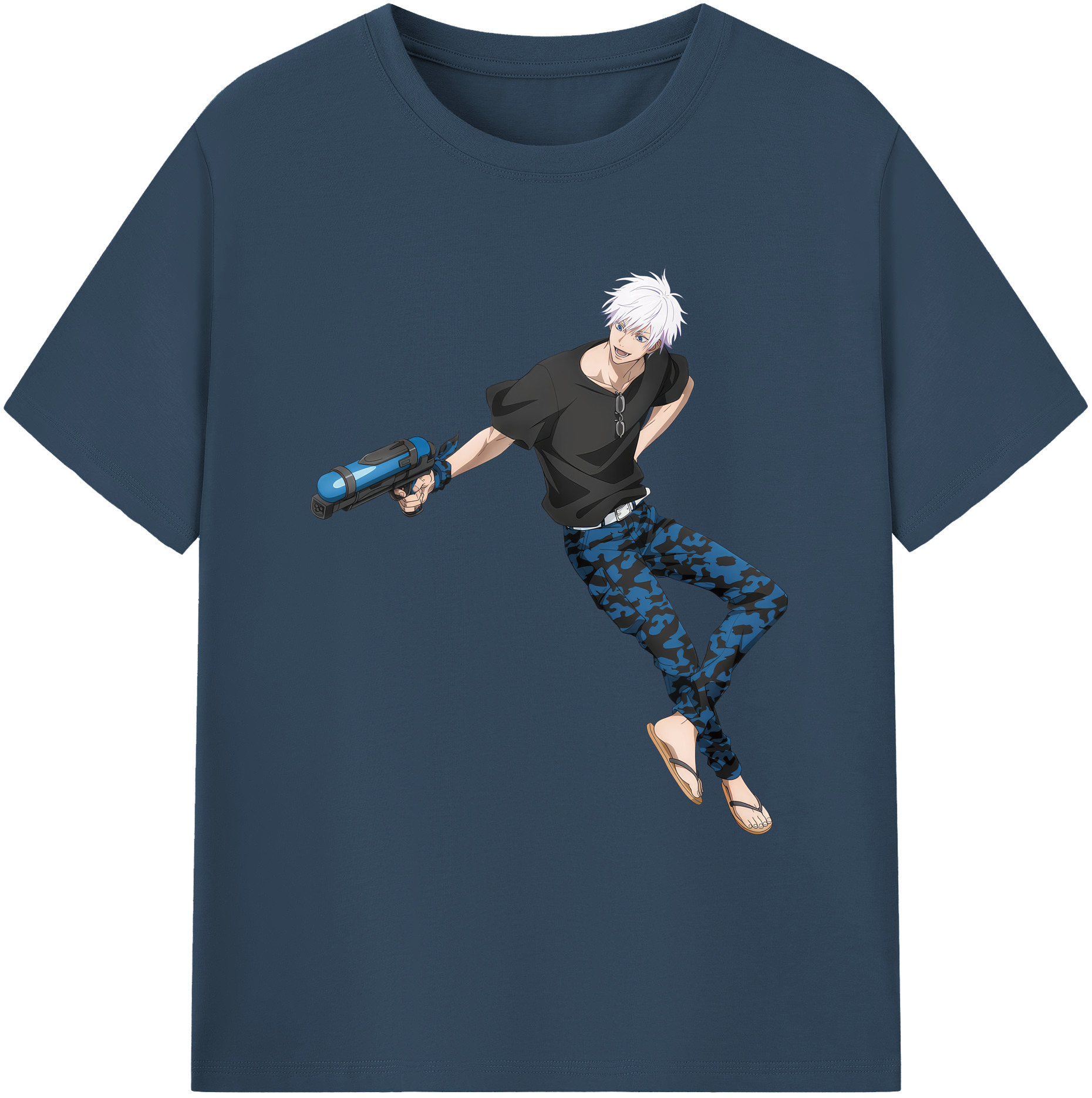 （画像用） 呪術廻戦 Jujutsu Kaisen 綿100％ メンズ半袖Tシャツ｜肌触りやわらか＆通気性