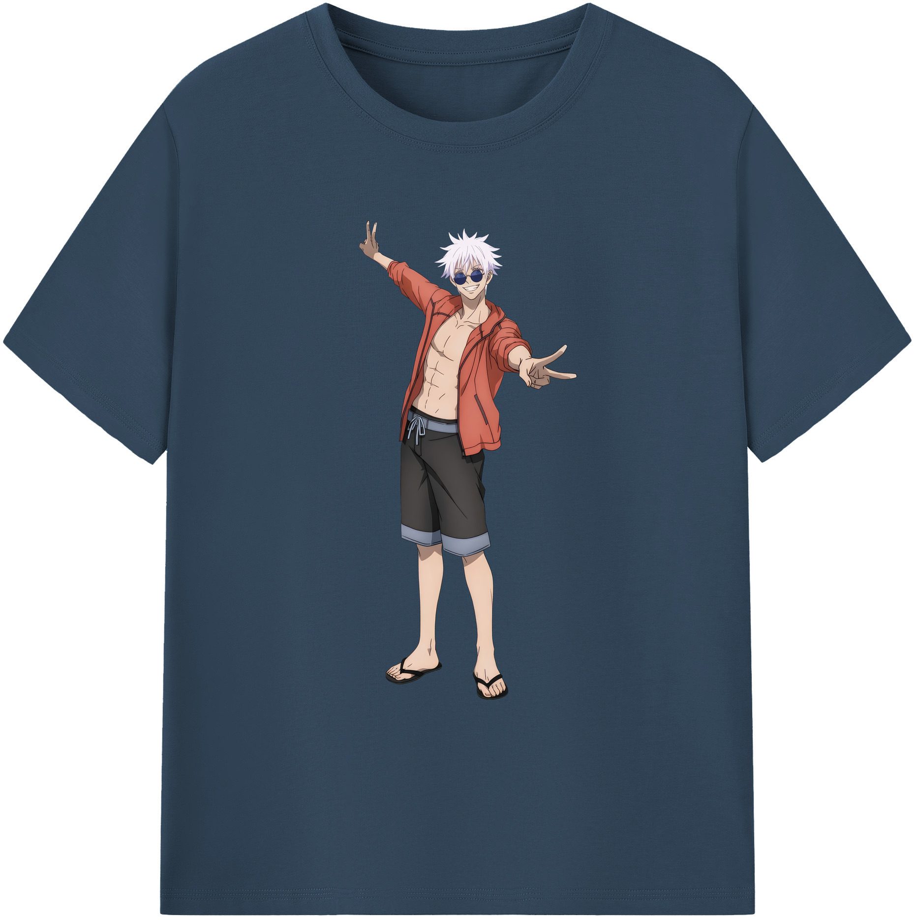 （画像用） 呪術廻戦 Jujutsu Kaisen 綿100％ メンズ半袖Tシャツ｜肌触りやわらか＆通気性