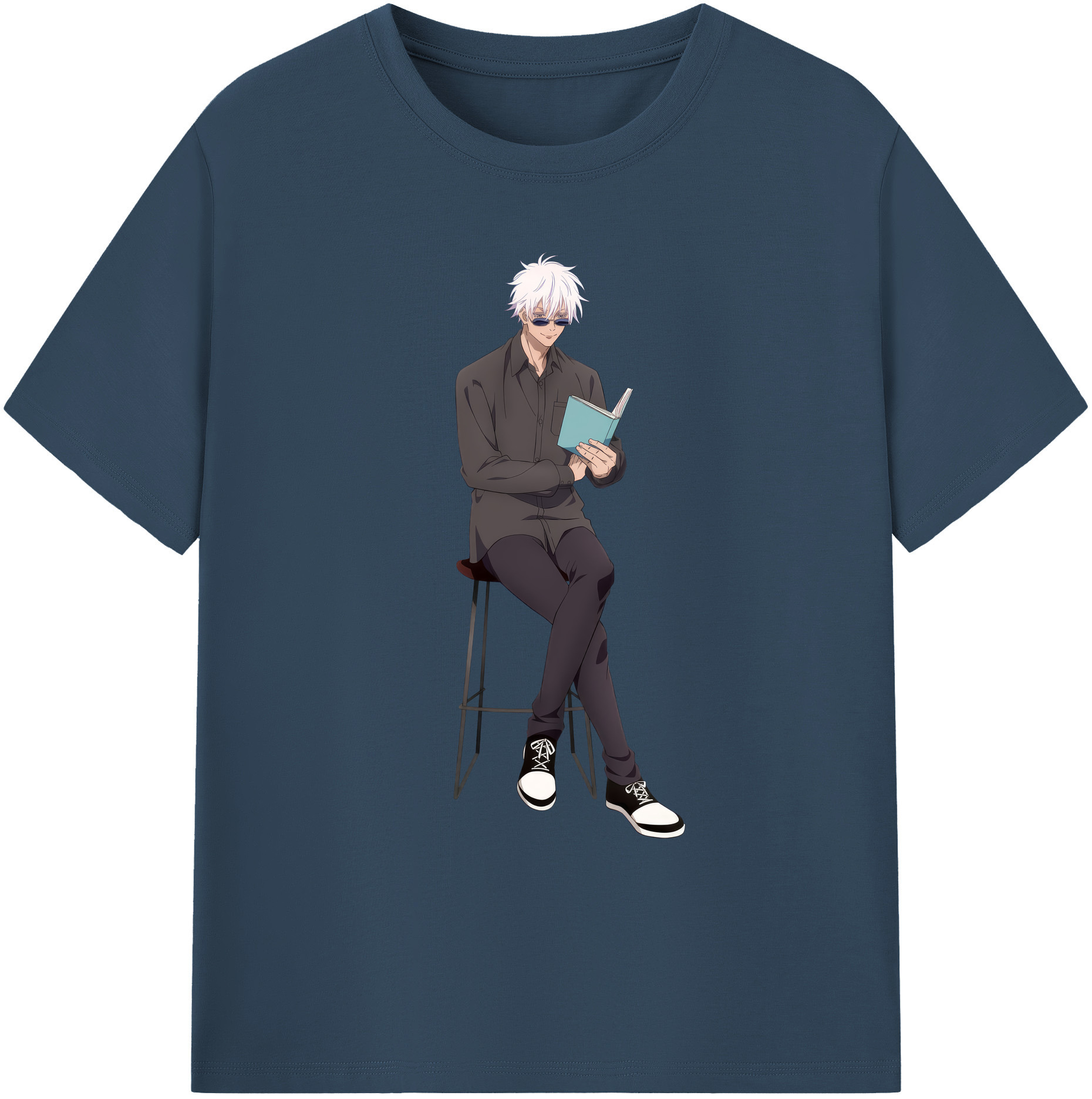 （画像用） 呪術廻戦 Jujutsu Kaisen 綿100％ メンズ半袖Tシャツ｜肌触りやわらか＆通気性