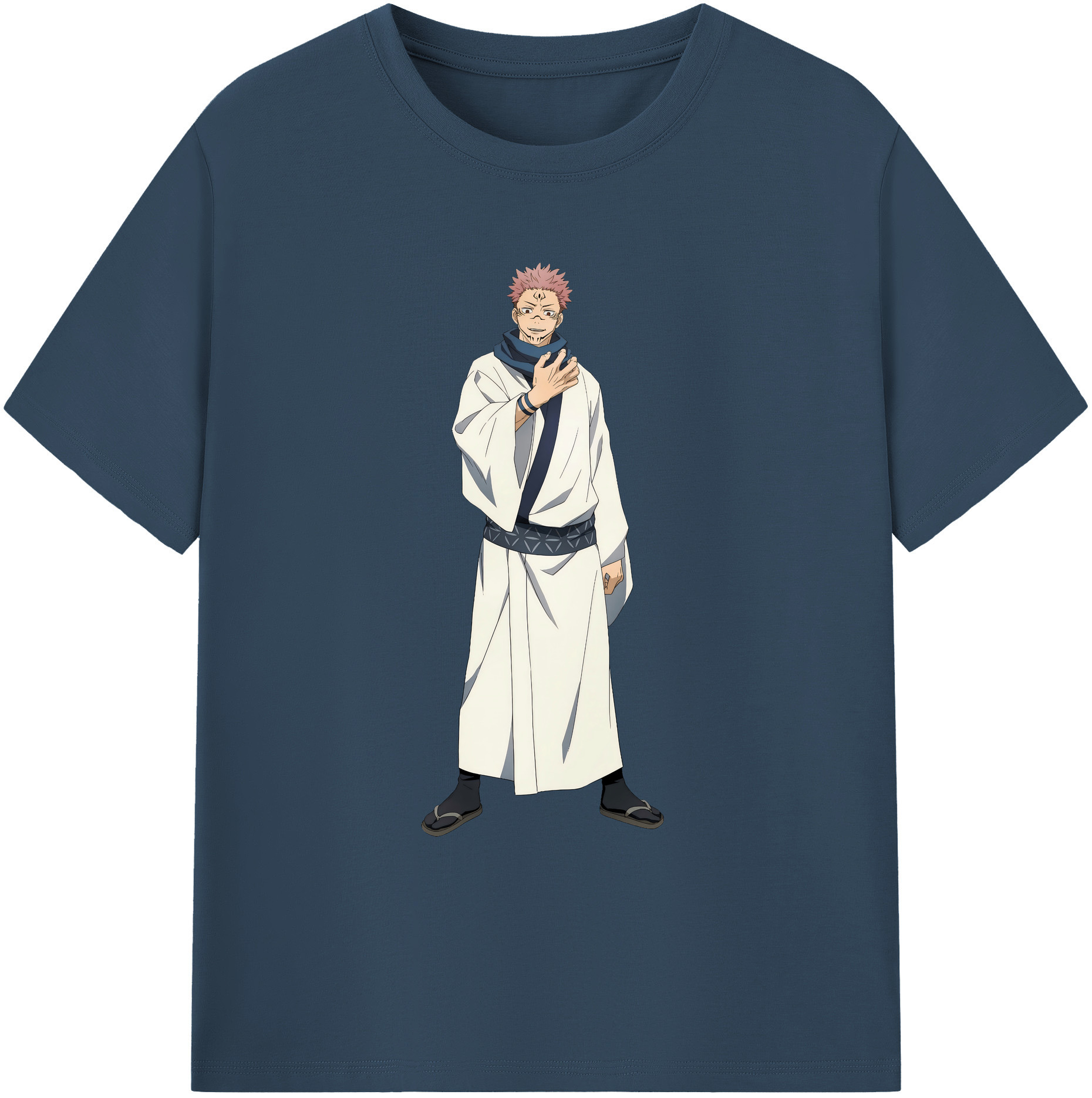 （画像用） 呪術廻戦 Jujutsu Kaisen 綿100％ メンズ半袖Tシャツ｜肌触りやわらか＆通気性