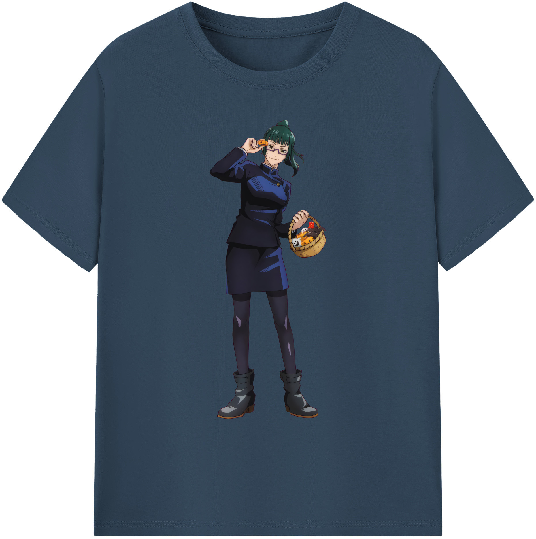 （画像用） 呪術廻戦 Jujutsu Kaisen 綿100％ メンズ半袖Tシャツ｜肌触りやわらか＆通気性