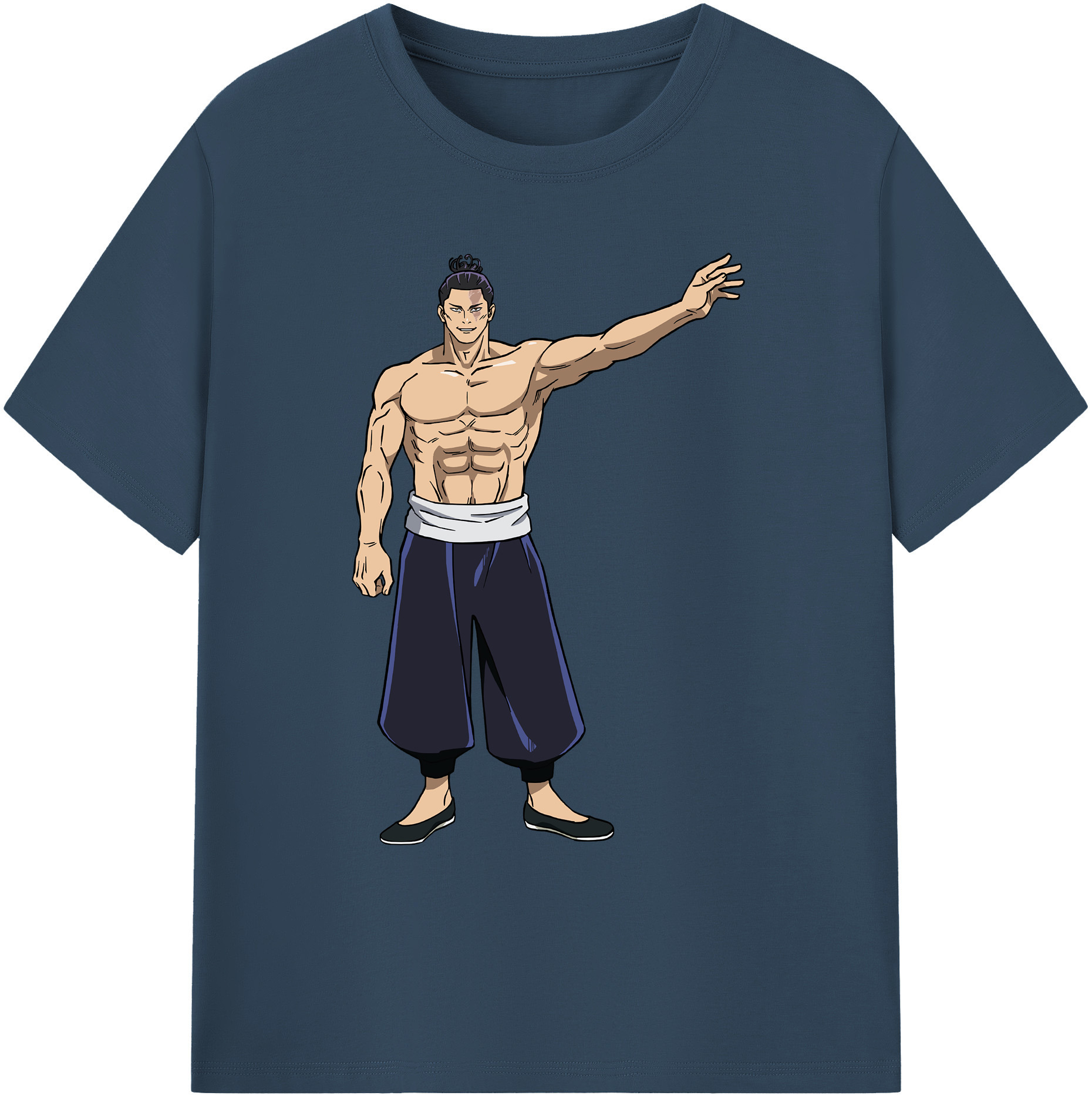 （画像用） 呪術廻戦 Jujutsu Kaisen 綿100％ メンズ半袖Tシャツ｜肌触りやわらか＆通気性
