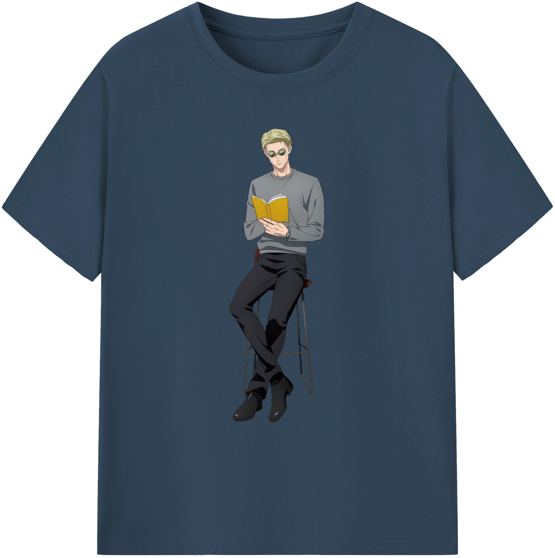 （画像用） 呪術廻戦 Jujutsu Kaisen 綿100％ メンズ半袖Tシャツ｜肌触りやわらか＆通気性
