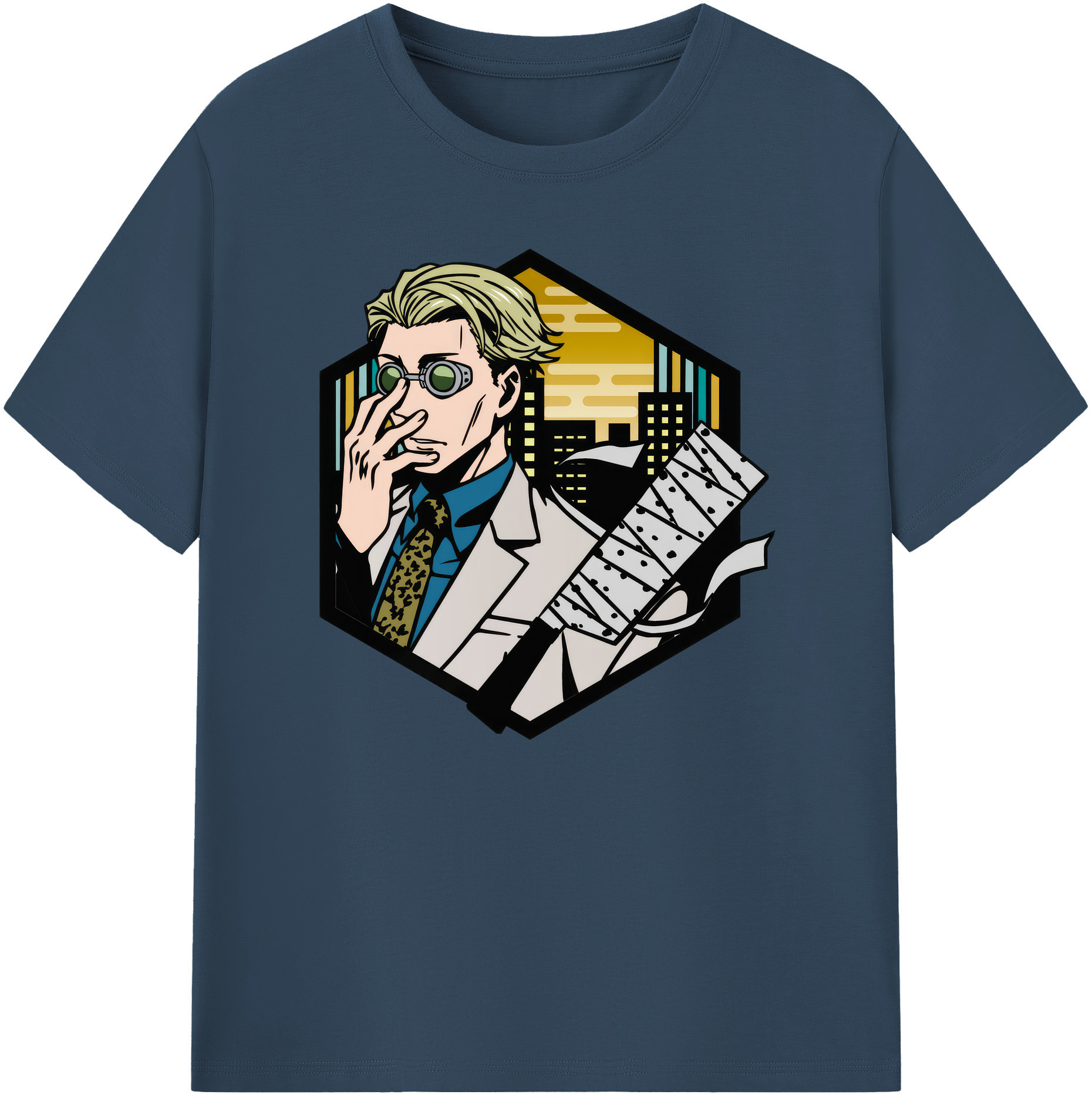 （画像用） 呪術廻戦 Jujutsu Kaisen 綿100％ メンズ半袖Tシャツ｜肌触りやわらか＆通気性