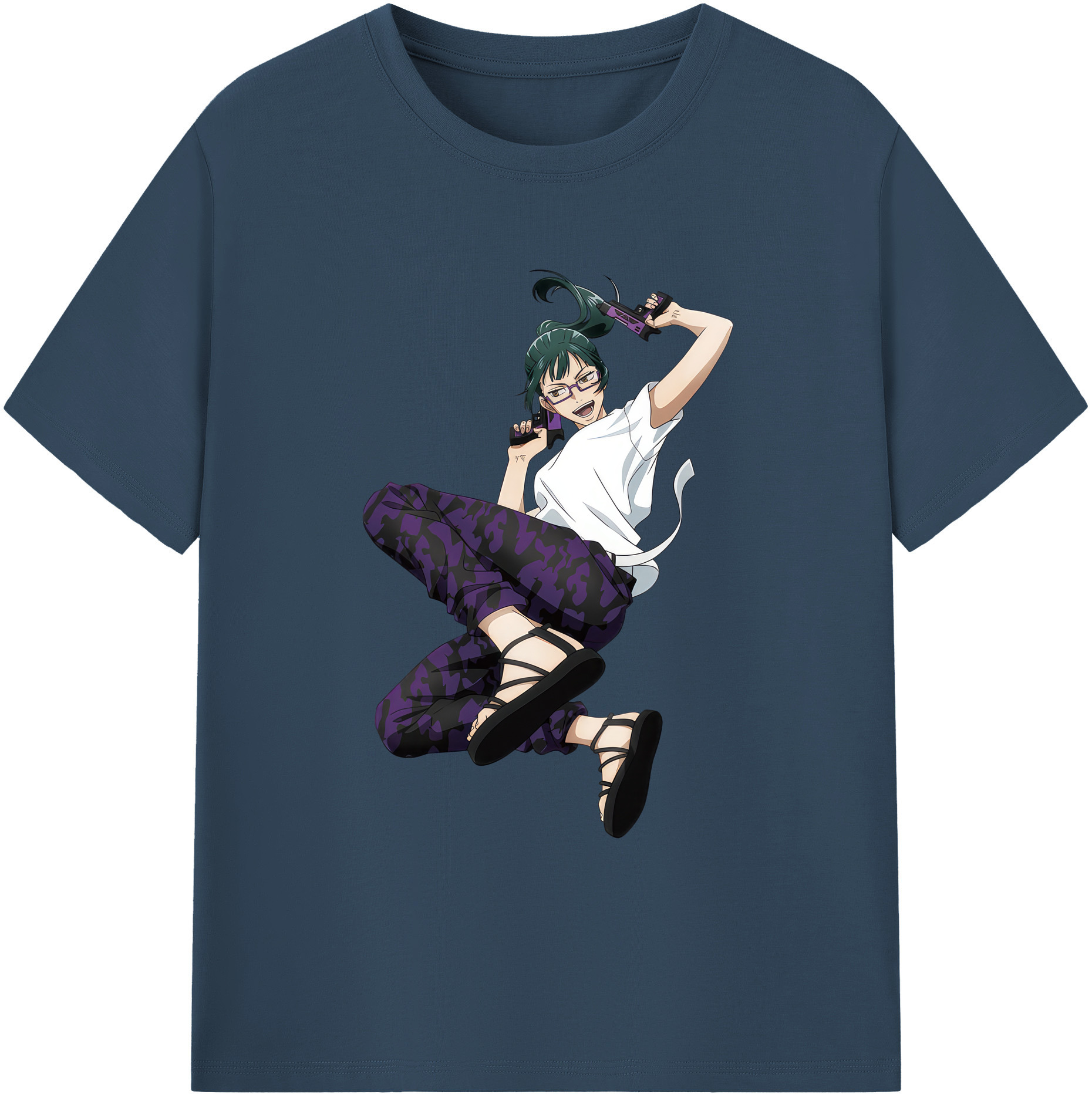 （画像用） 呪術廻戦 Jujutsu Kaisen 綿100％ メンズ半袖Tシャツ｜肌触りやわらか＆通気性