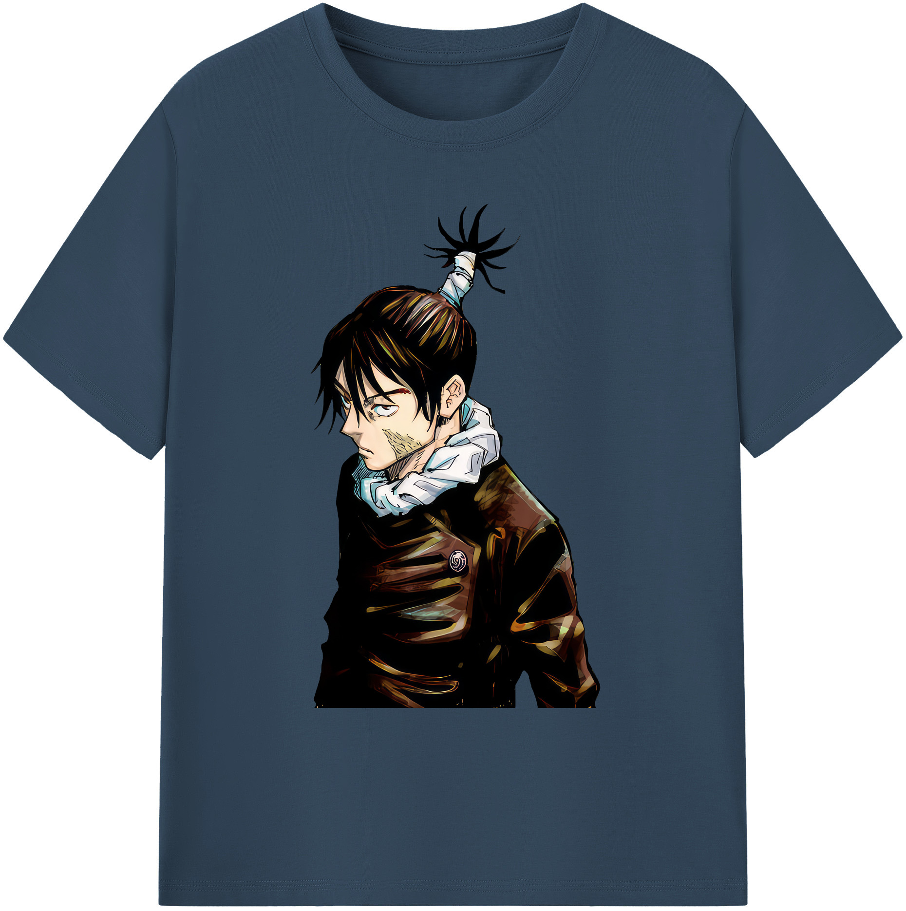 （画像用） 呪術廻戦 Jujutsu Kaisen 綿100％ メンズ半袖Tシャツ｜肌触りやわらか＆通気性