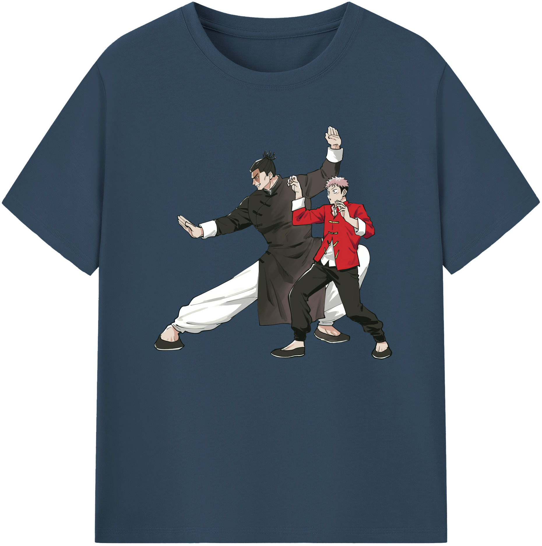 （画像用） 呪術廻戦 Jujutsu Kaisen 綿100％ メンズ半袖Tシャツ｜肌触りやわらか＆通気性