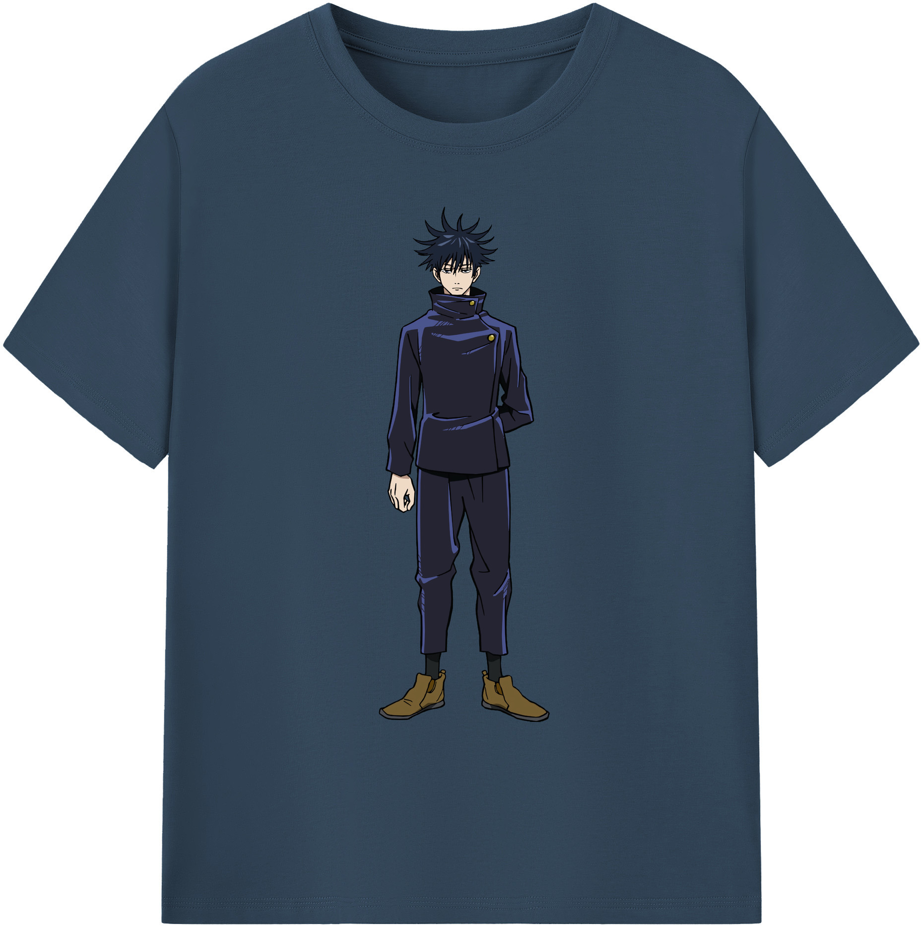 （画像用） 呪術廻戦 Jujutsu Kaisen 綿100％ メンズ半袖Tシャツ｜肌触りやわらか＆通気性