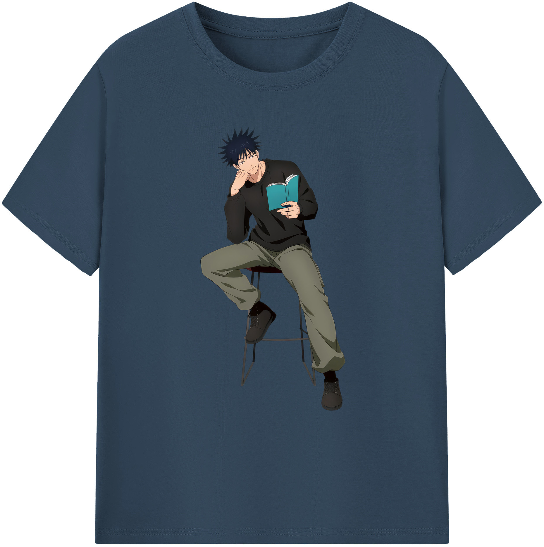 （画像用） 呪術廻戦 Jujutsu Kaisen 綿100％ メンズ半袖Tシャツ｜肌触りやわらか＆通気性