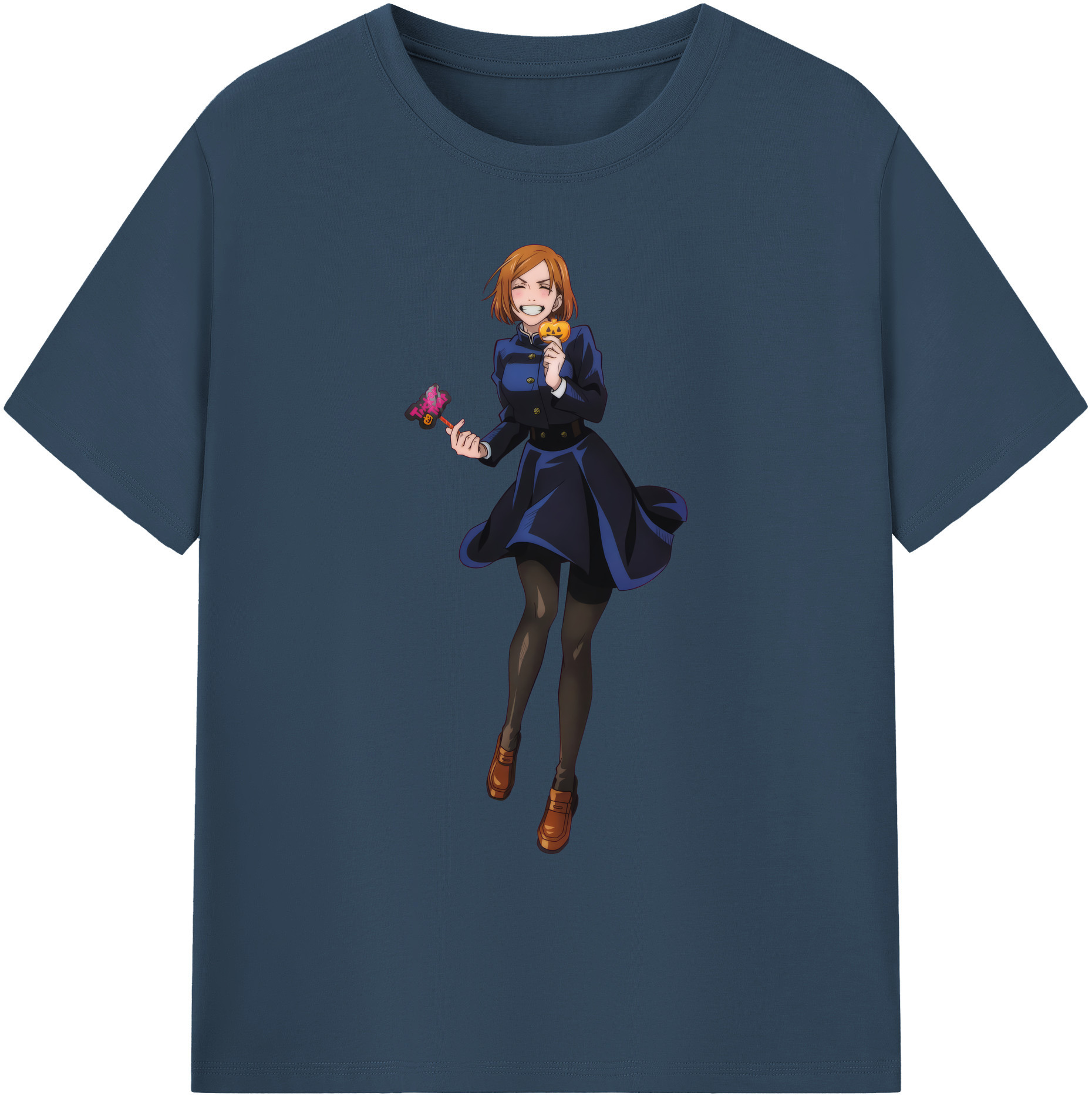 （画像用） 呪術廻戦 Jujutsu Kaisen 綿100％ メンズ半袖Tシャツ｜肌触りやわらか＆通気性