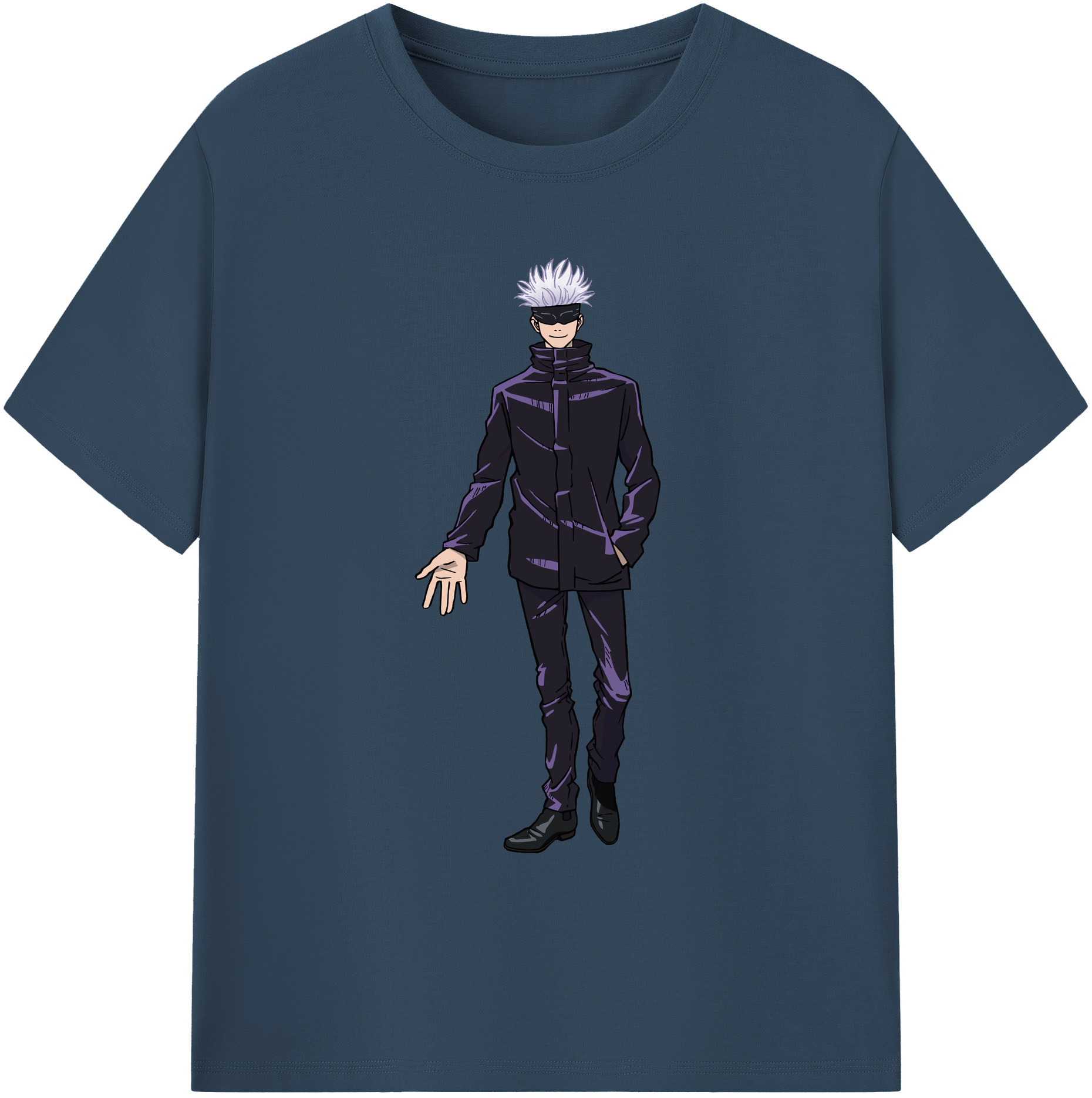 （画像用） 呪術廻戦 Jujutsu Kaisen 綿100％ メンズ半袖Tシャツ｜肌触りやわらか＆通気性