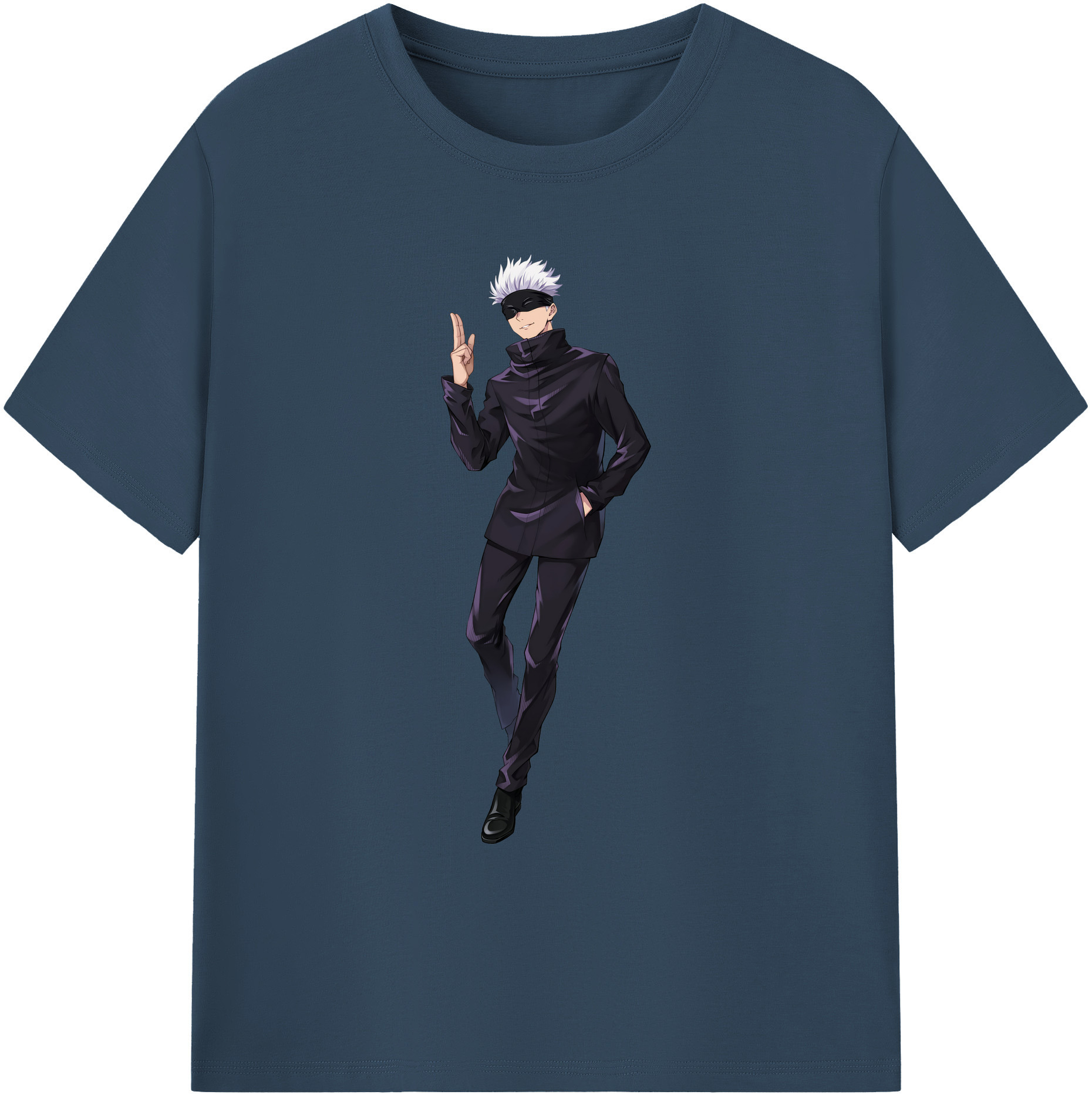 （画像用） 呪術廻戦 Jujutsu Kaisen 綿100％ メンズ半袖Tシャツ｜肌触りやわらか＆通気性