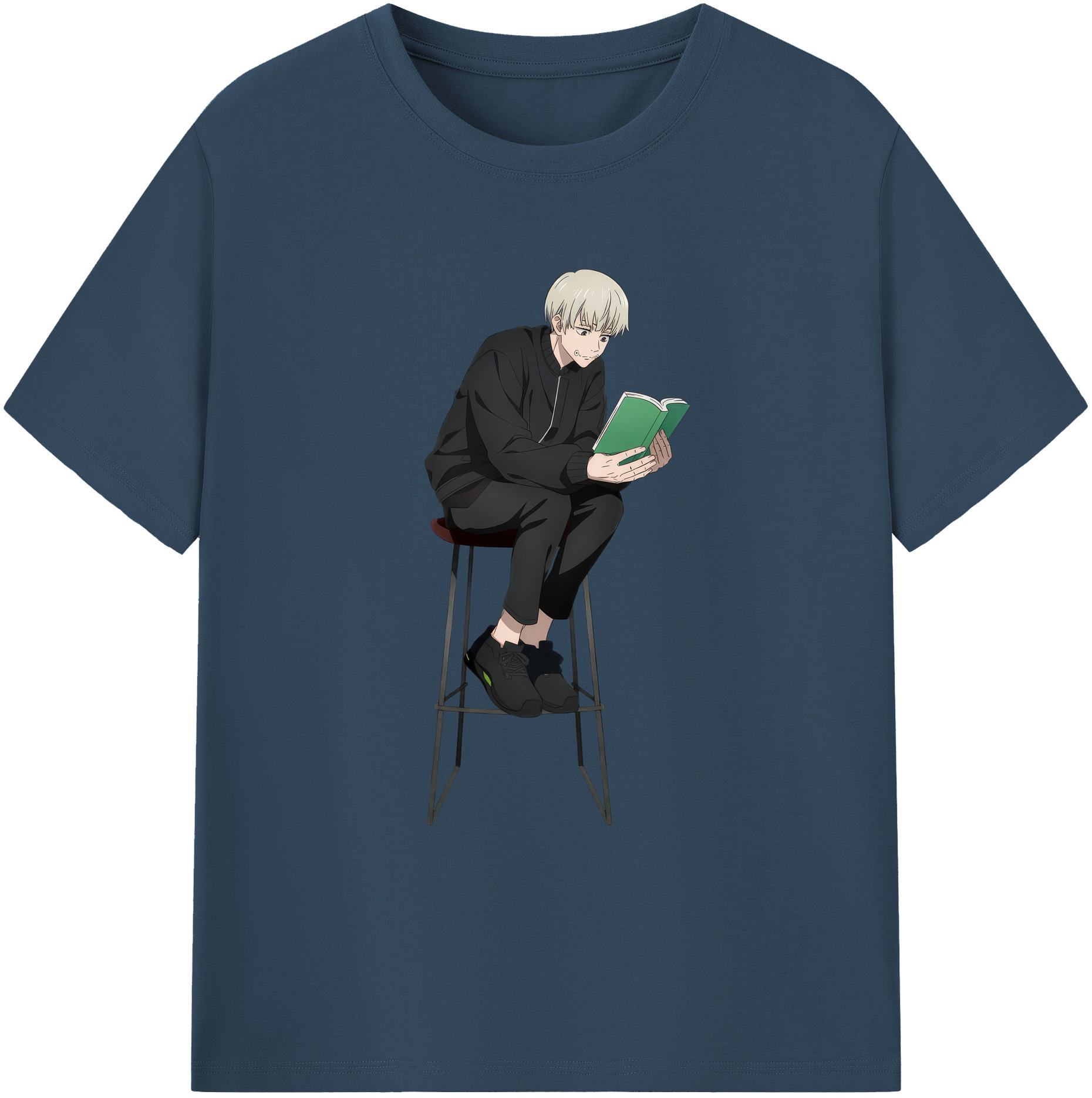 （画像用） 呪術廻戦 Jujutsu Kaisen 綿100％ メンズ半袖Tシャツ｜肌触りやわらか＆通気性