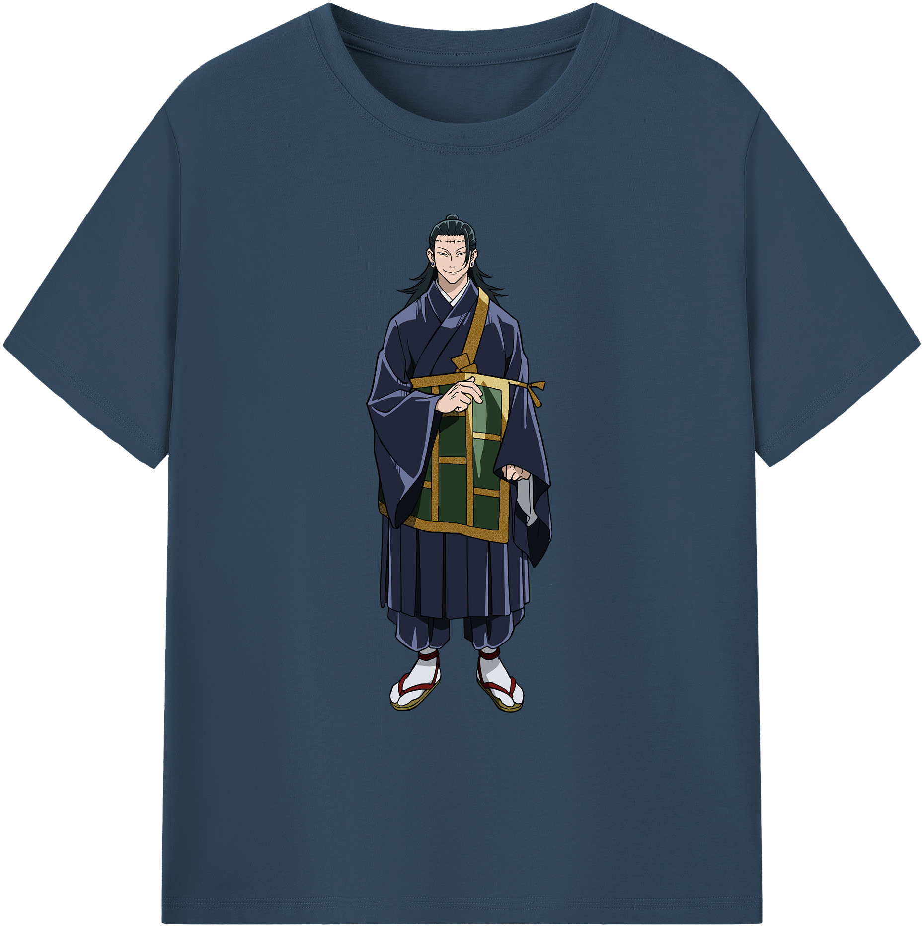 （画像用） 呪術廻戦 Jujutsu Kaisen 綿100％ メンズ半袖Tシャツ｜肌触りやわらか＆通気性