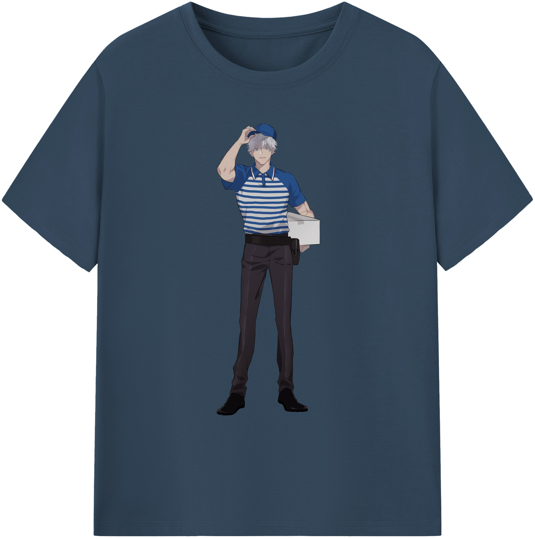 （画像用） 呪術廻戦 Jujutsu Kaisen 綿100％ メンズ半袖Tシャツ｜肌触りやわらか＆通気性