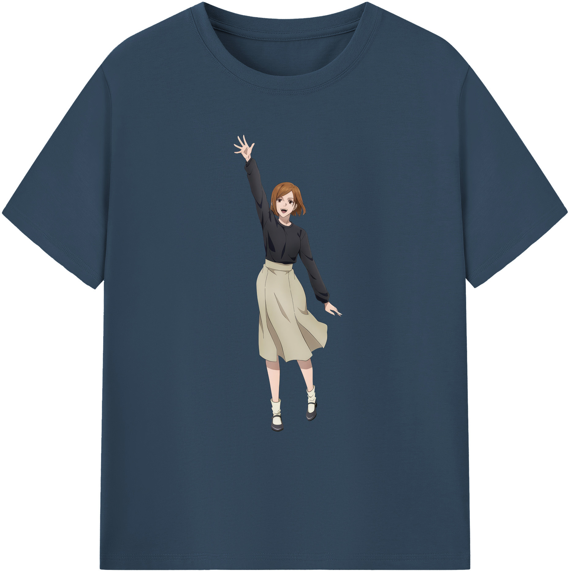 （画像用） 呪術廻戦 Jujutsu Kaisen 綿100％ メンズ半袖Tシャツ｜肌触りやわらか＆通気性