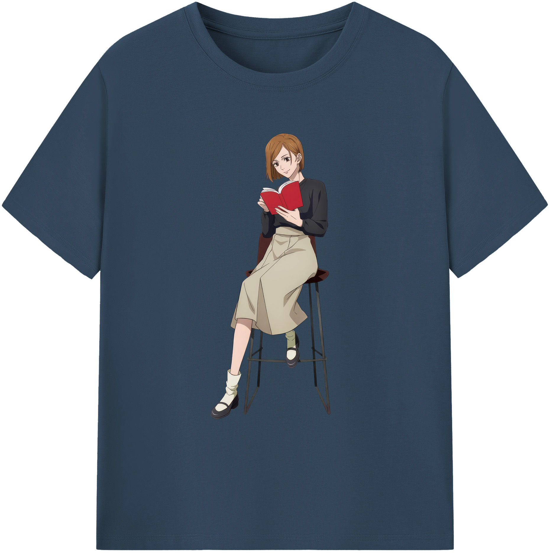 （画像用） 呪術廻戦 Jujutsu Kaisen 綿100％ メンズ半袖Tシャツ｜肌触りやわらか＆通気性
