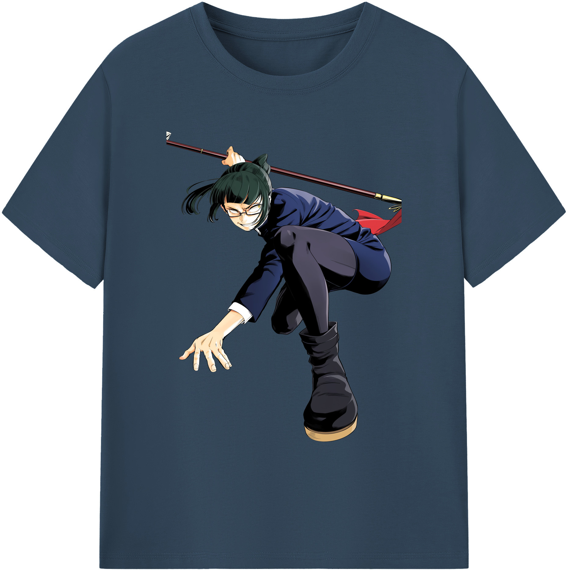 （画像用） 呪術廻戦 Jujutsu Kaisen 綿100％ メンズ半袖Tシャツ｜肌触りやわらか＆通気性