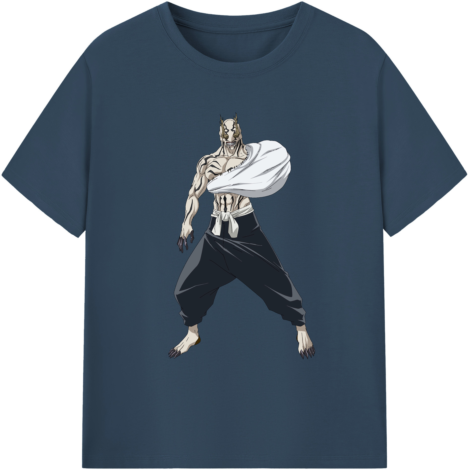 （画像用） 呪術廻戦 Jujutsu Kaisen 綿100％ メンズ半袖Tシャツ｜肌触りやわらか＆通気性