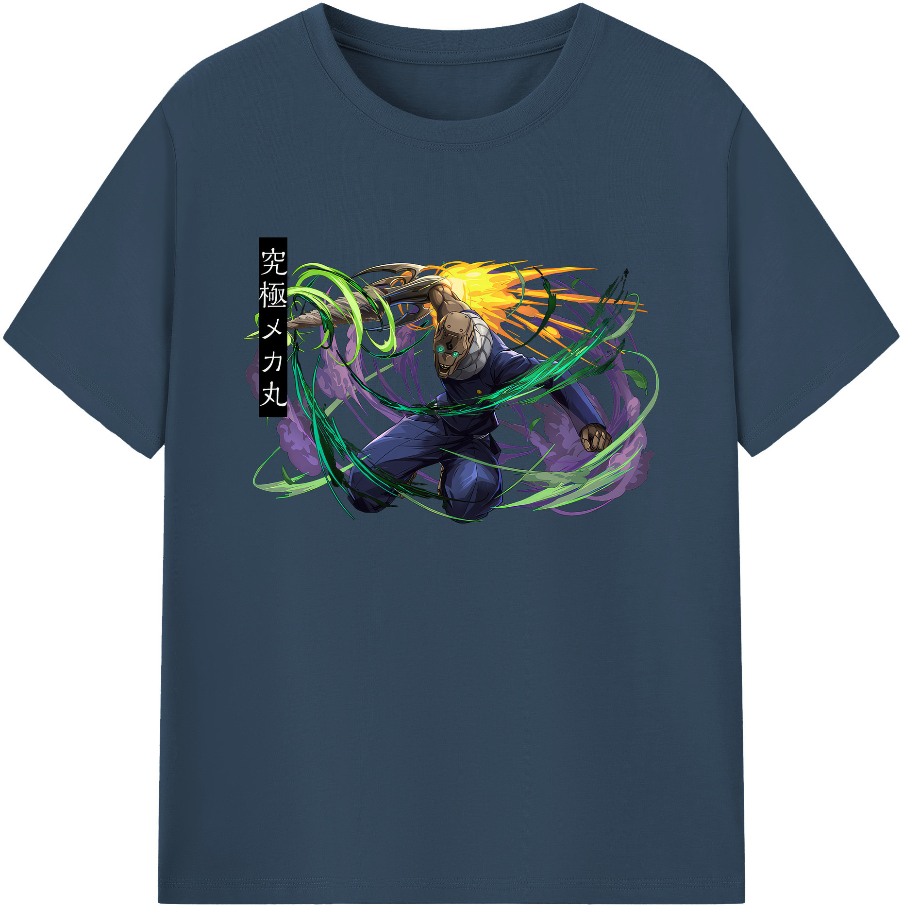（画像用） 呪術廻戦 Jujutsu Kaisen 綿100％ メンズ半袖Tシャツ｜肌触りやわらか＆通気性