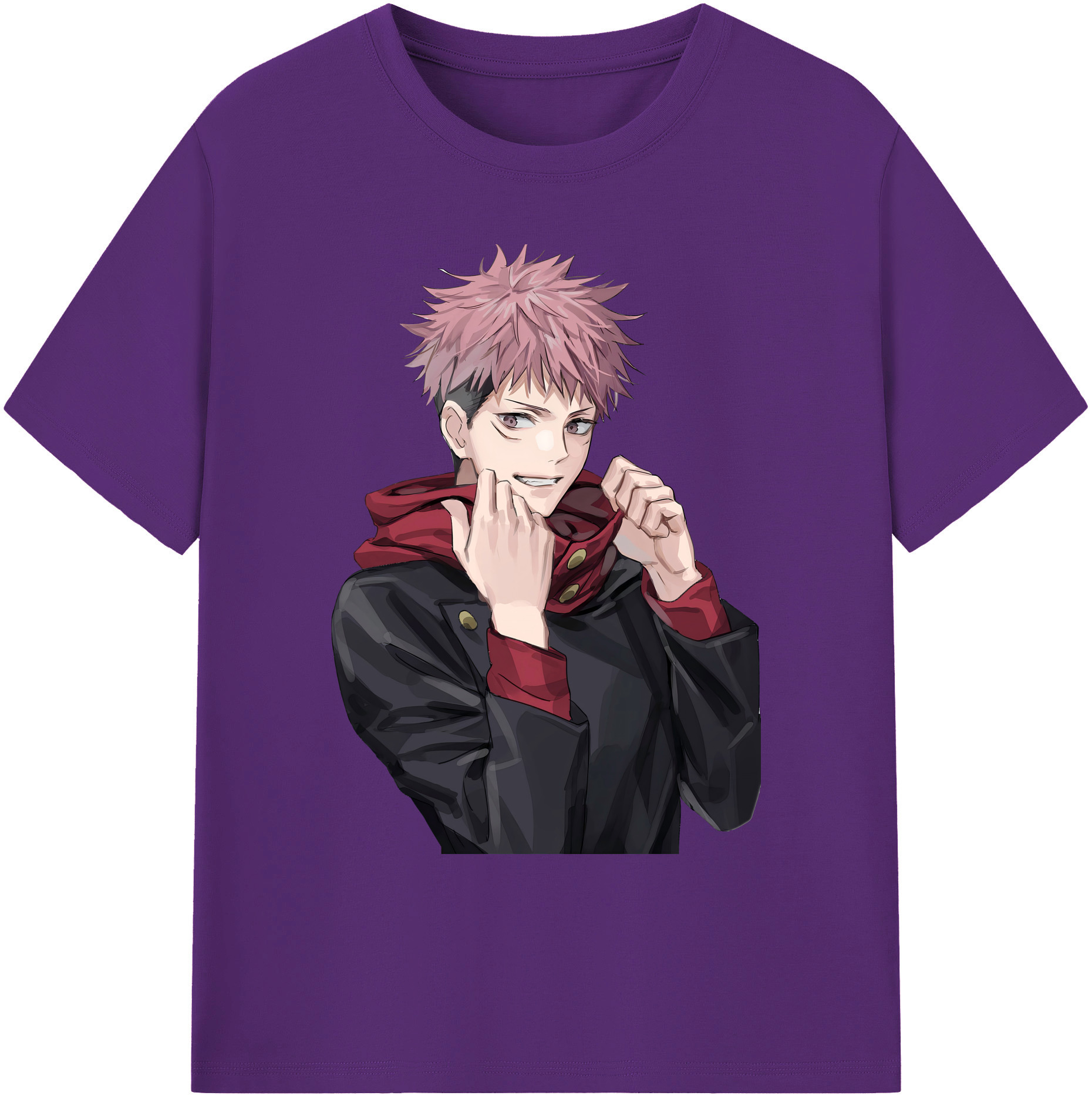 （画像用） 呪術廻戦 Jujutsu Kaisen 綿100％ メンズ半袖Tシャツ｜肌触りやわらか＆通気性