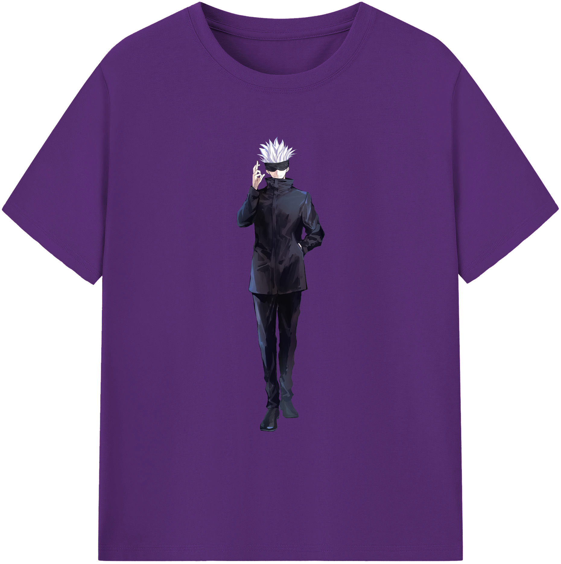 （画像用） 呪術廻戦 Jujutsu Kaisen 綿100％ メンズ半袖Tシャツ｜肌触りやわらか＆通気性