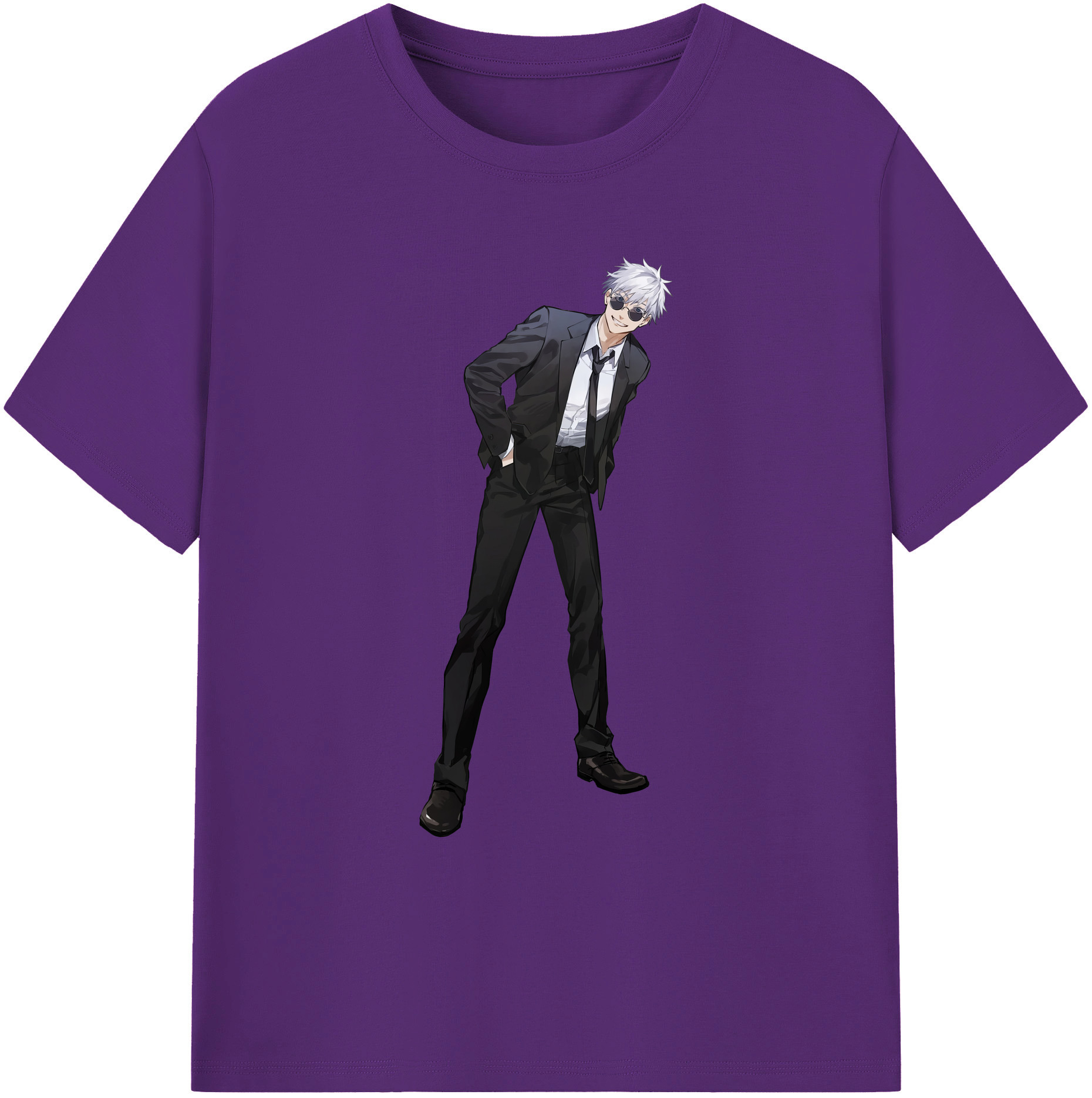 （画像用） 呪術廻戦 Jujutsu Kaisen 綿100％ メンズ半袖Tシャツ｜肌触りやわらか＆通気性