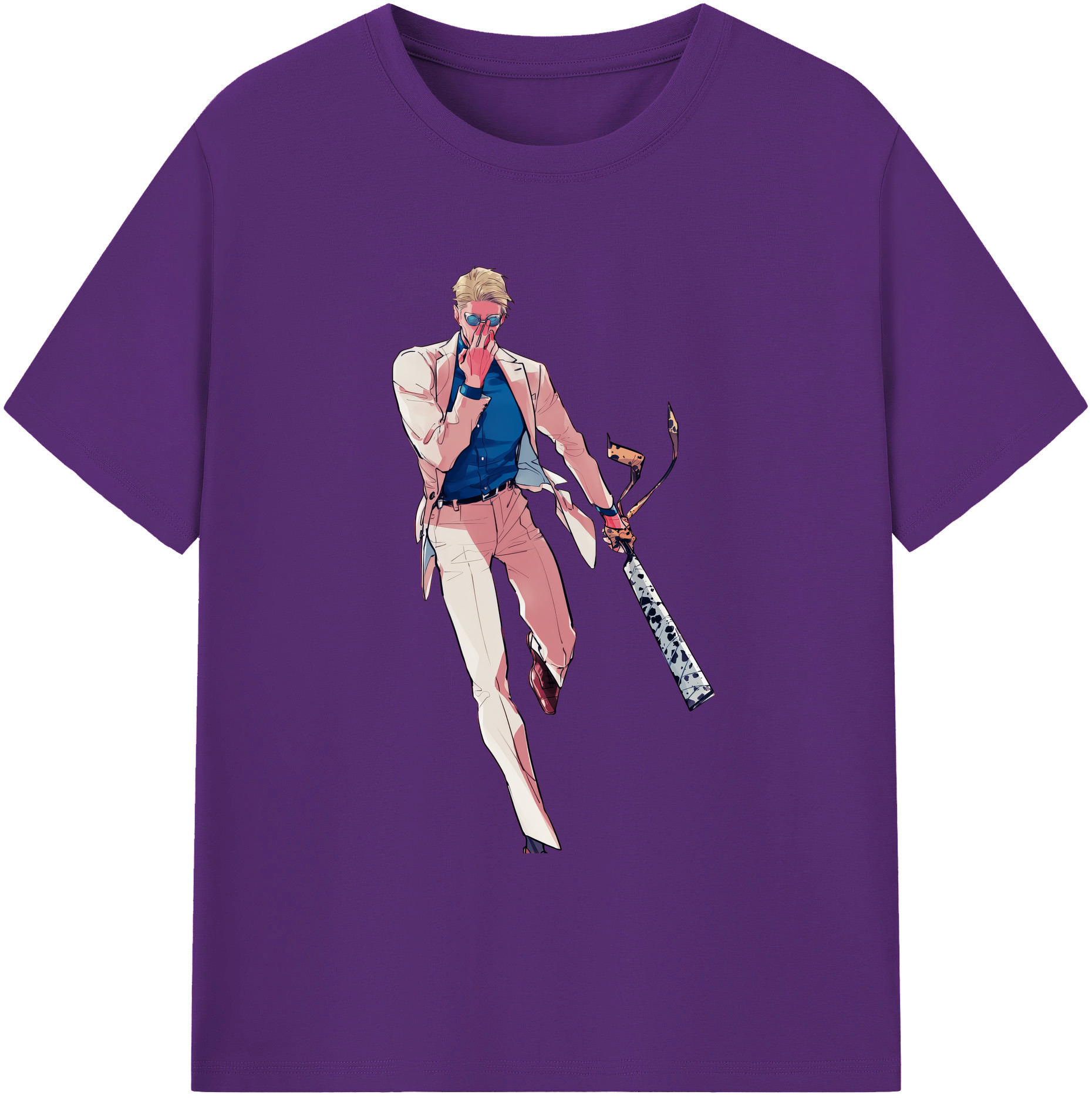 （画像用） 呪術廻戦 Jujutsu Kaisen 綿100％ メンズ半袖Tシャツ｜肌触りやわらか＆通気性