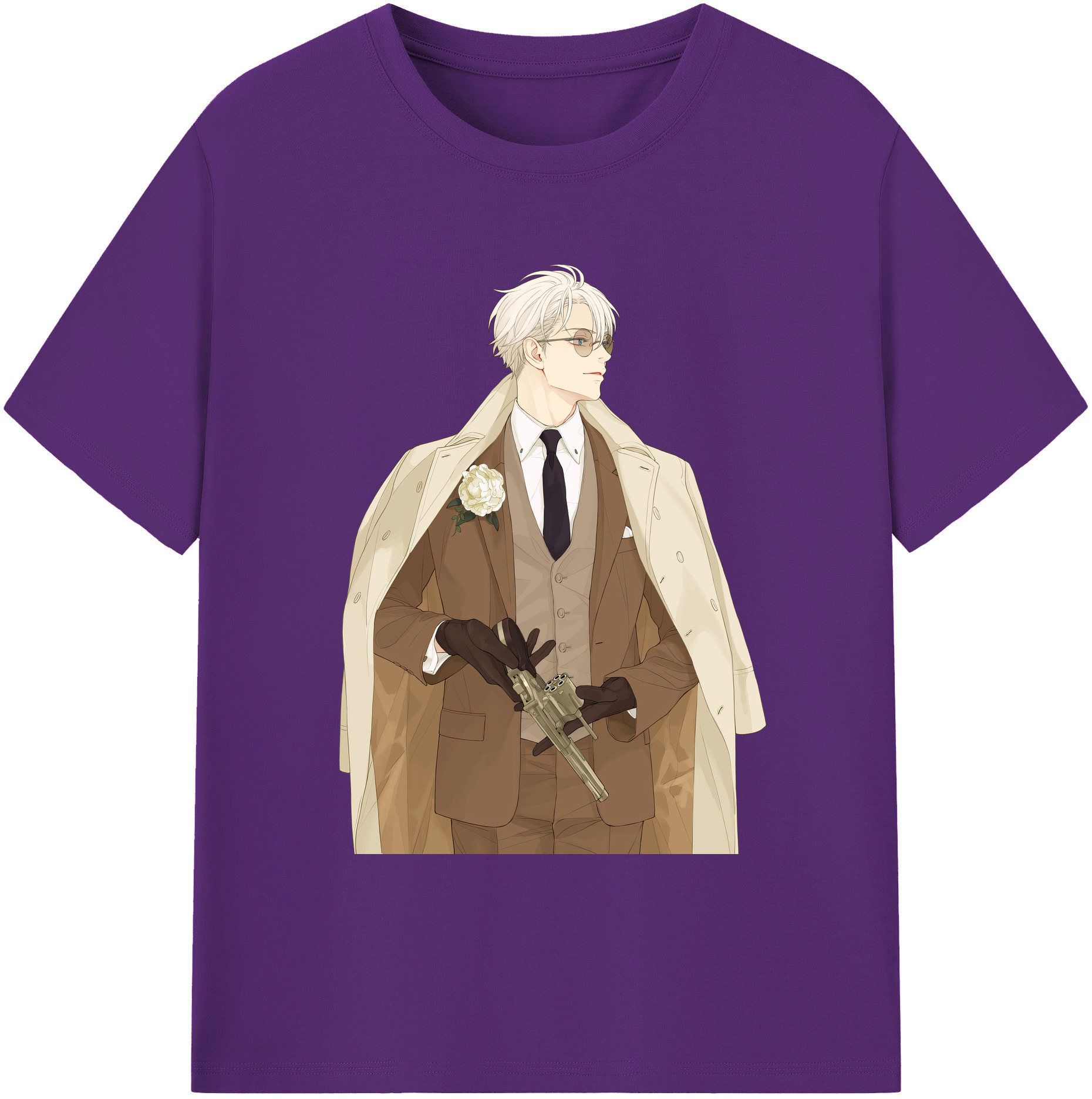 （画像用） 呪術廻戦 Jujutsu Kaisen 綿100％ メンズ半袖Tシャツ｜肌触りやわらか＆通気性