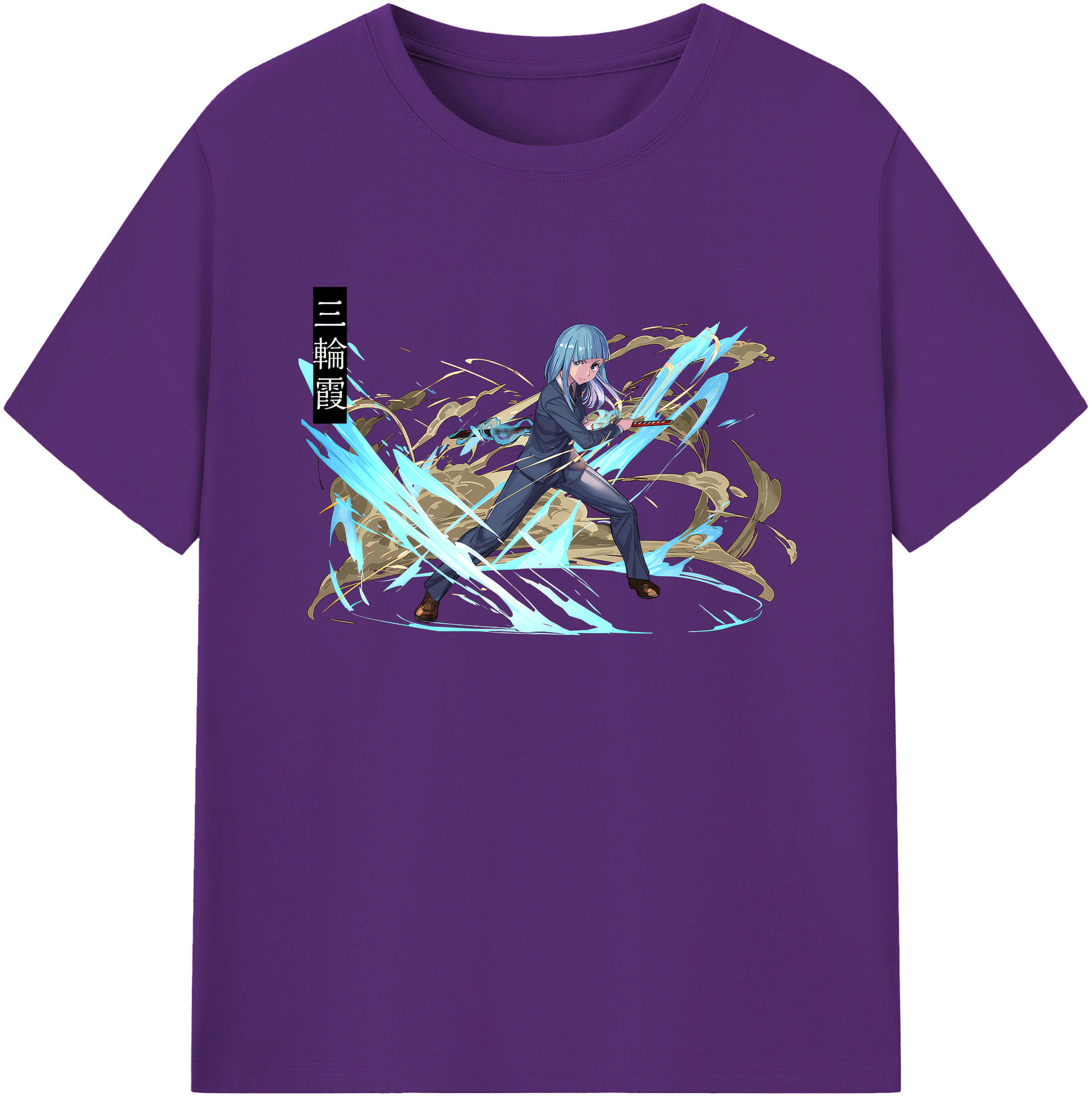 （画像用） 呪術廻戦 Jujutsu Kaisen 綿100％ メンズ半袖Tシャツ｜肌触りやわらか＆通気性