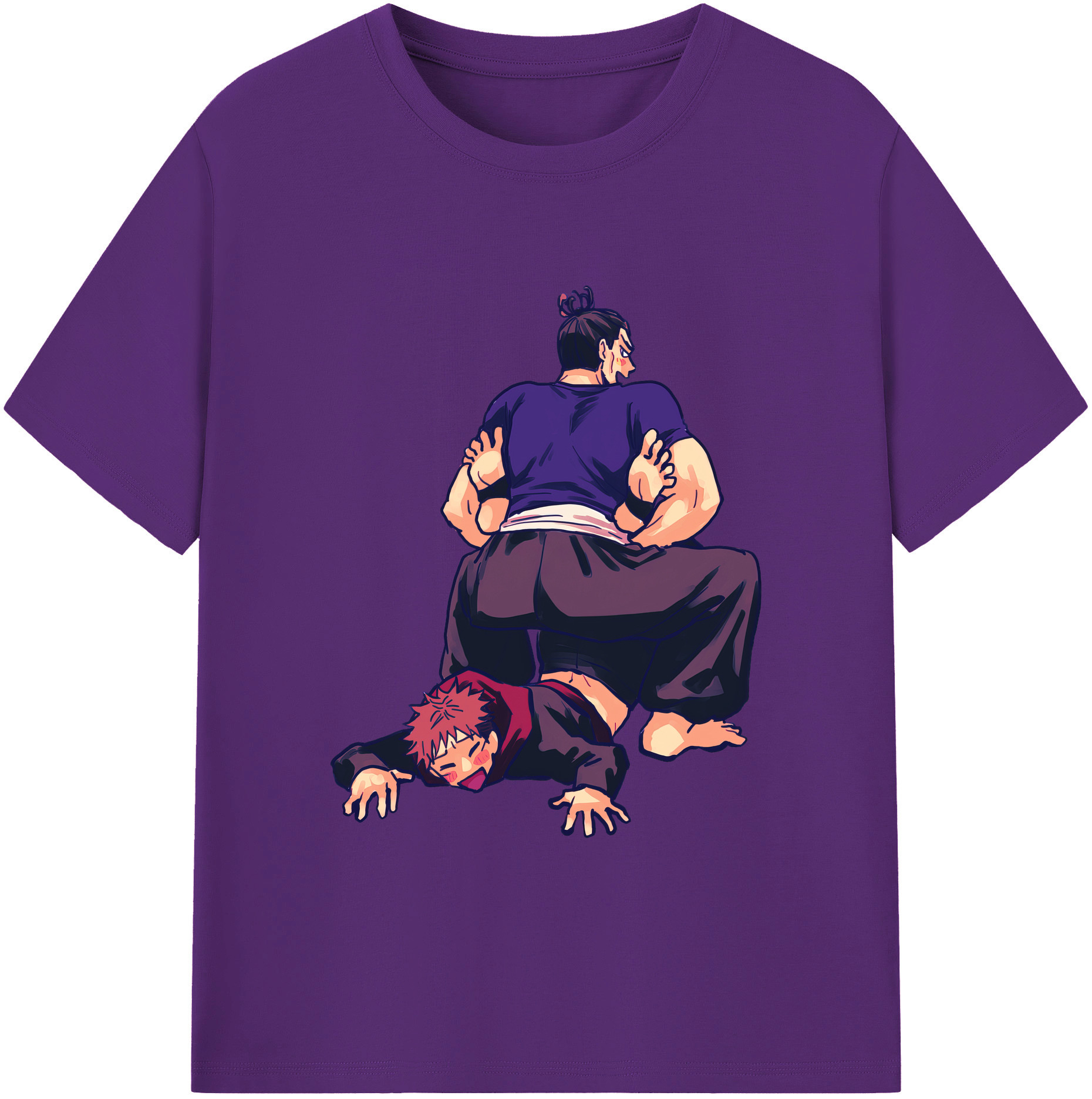 （画像用） 呪術廻戦 Jujutsu Kaisen 綿100％ メンズ半袖Tシャツ｜肌触りやわらか＆通気性