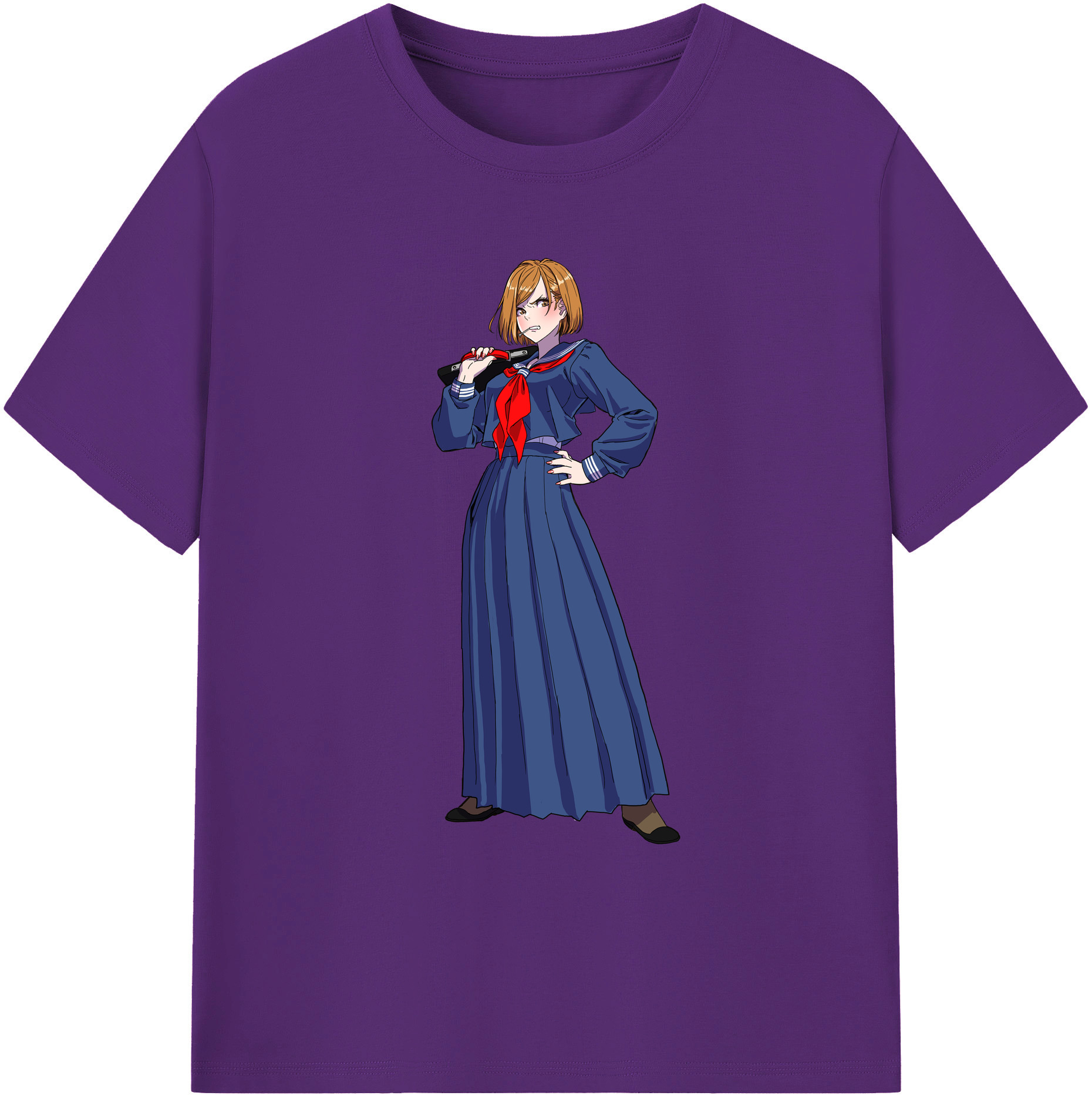 （画像用） 呪術廻戦 Jujutsu Kaisen 綿100％ メンズ半袖Tシャツ｜肌触りやわらか＆通気性