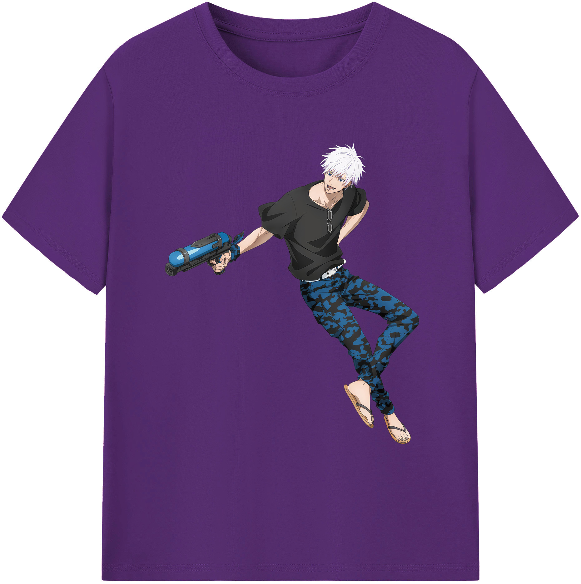 （画像用） 呪術廻戦 Jujutsu Kaisen 綿100％ メンズ半袖Tシャツ｜肌触りやわらか＆通気性
